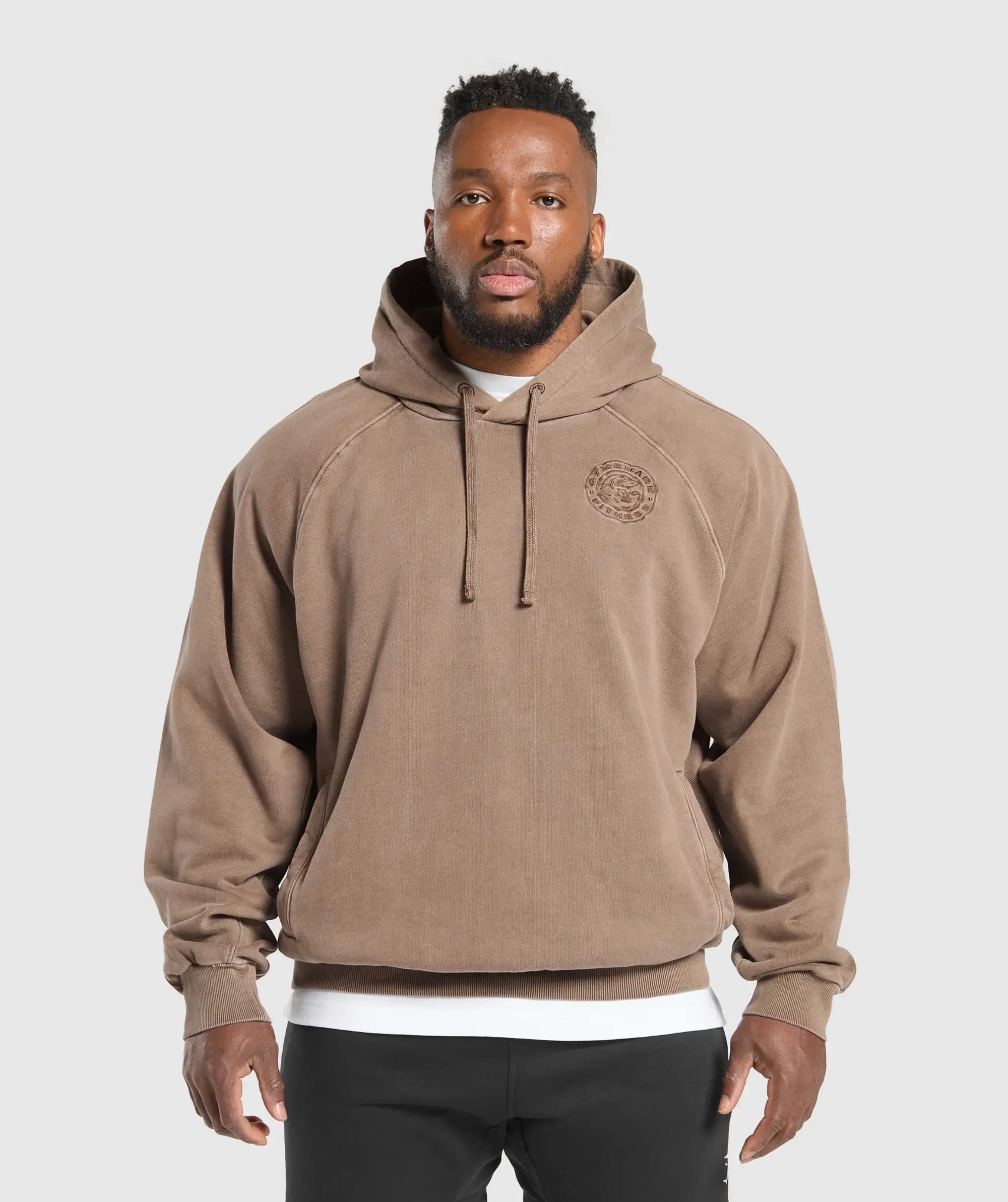 Gymshark Premium Legacy Hoodie - Soft Brown