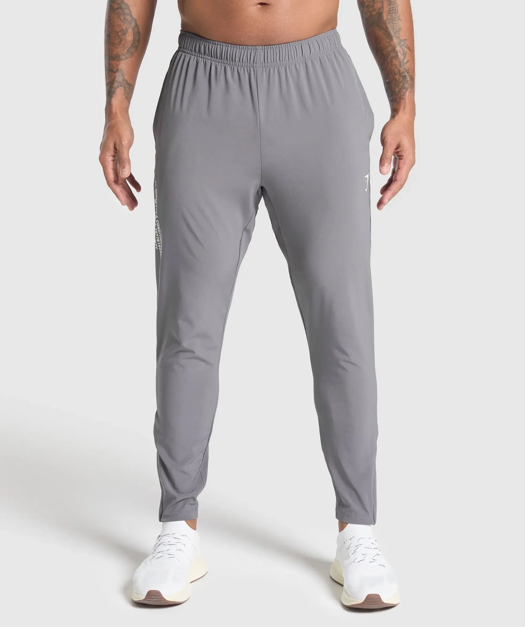 Gymshark Fitness Apparel Woven Joggers - Brushed Grey