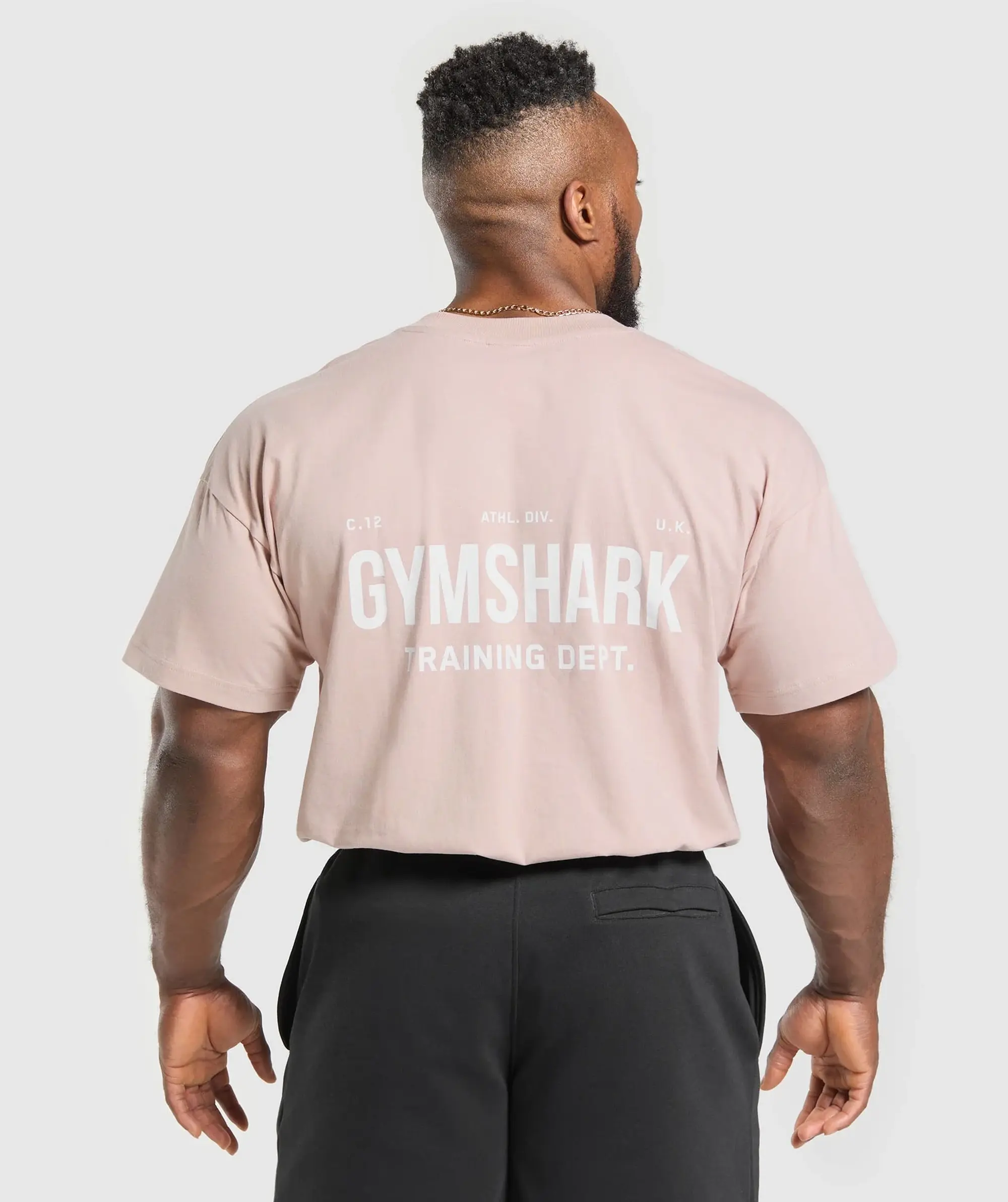 Gymshark Training Dept. T-Shirt - Muted Pink