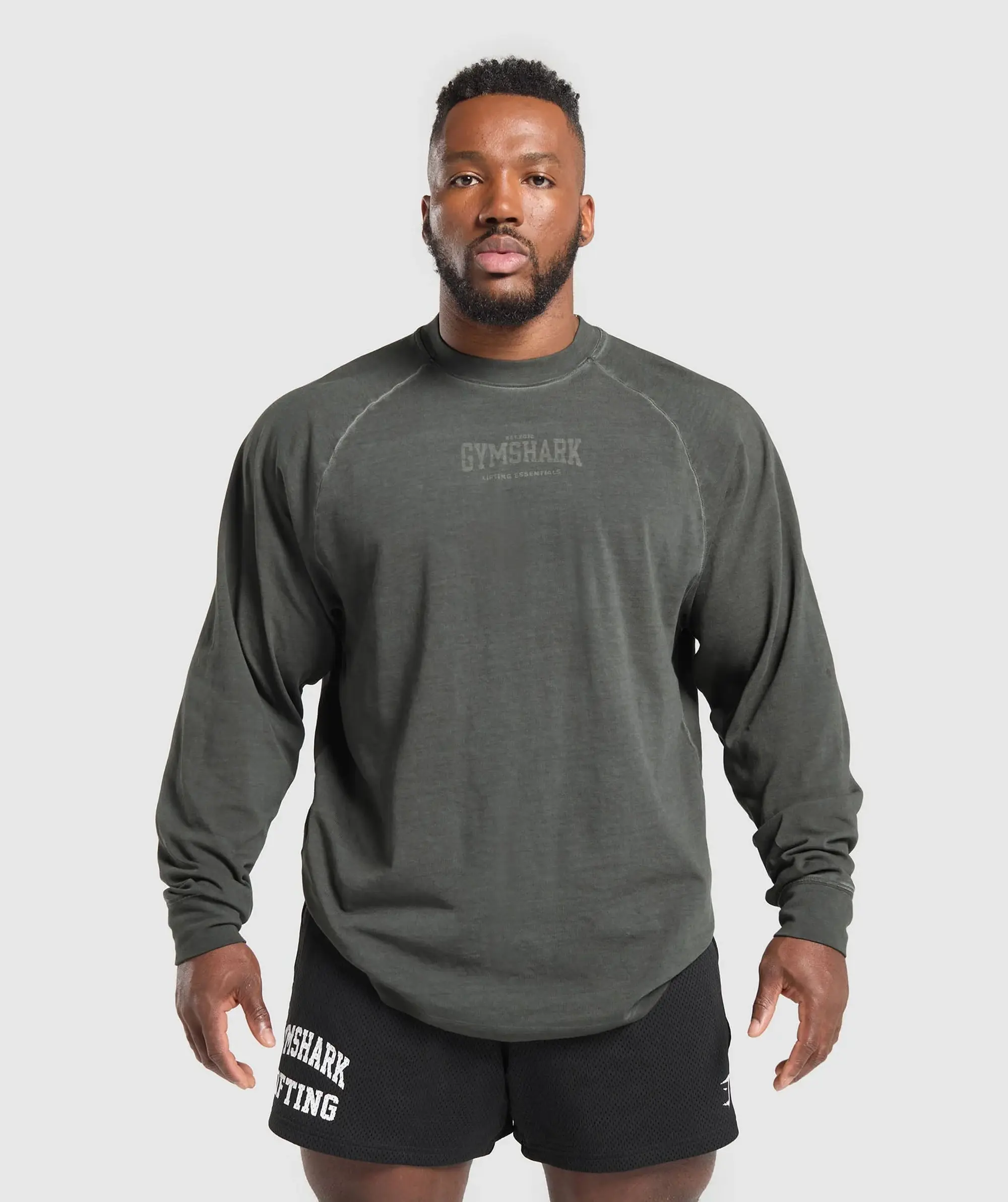 Gymshark Heavyweight T-Shirt - Black/Wash