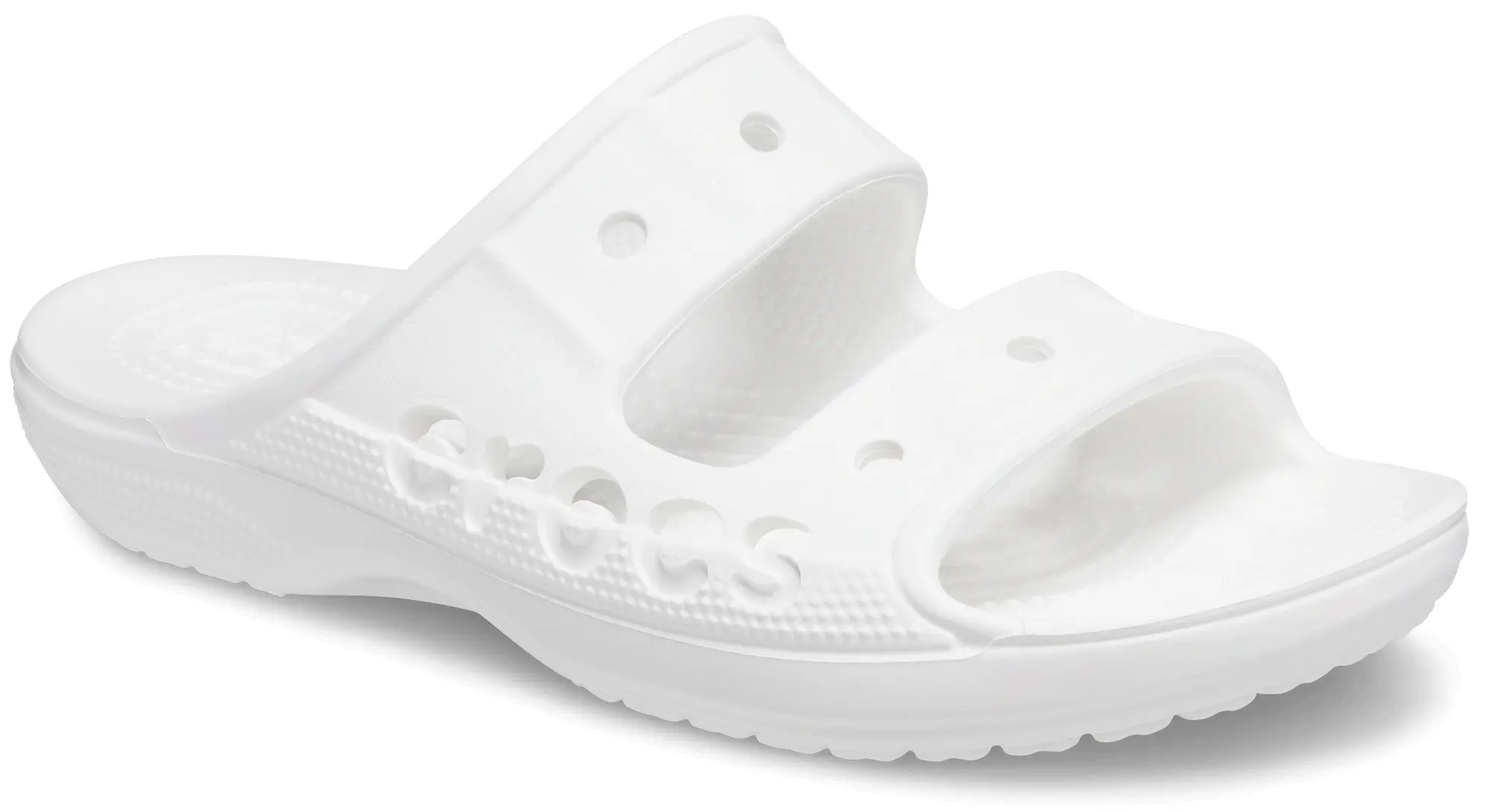 Asics Crocs | Unisex | Baya | Sandals | White | W9/M8