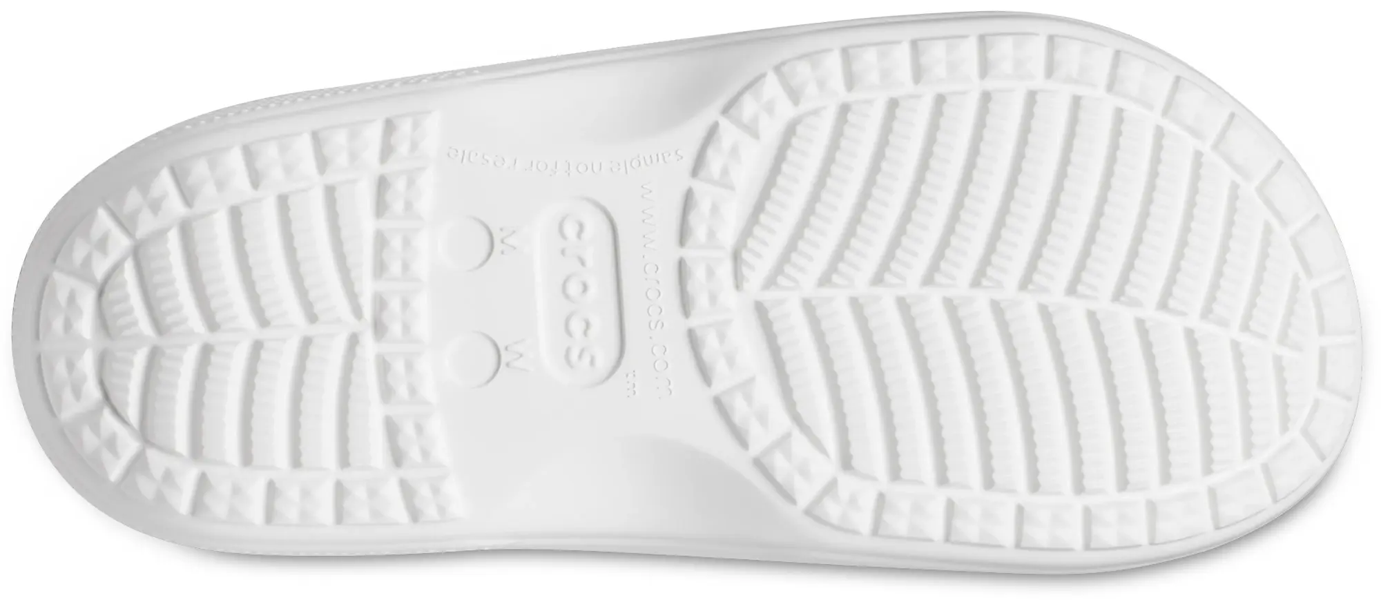 Asics Crocs | Unisex | Baya | Sandals | White | W9/M8