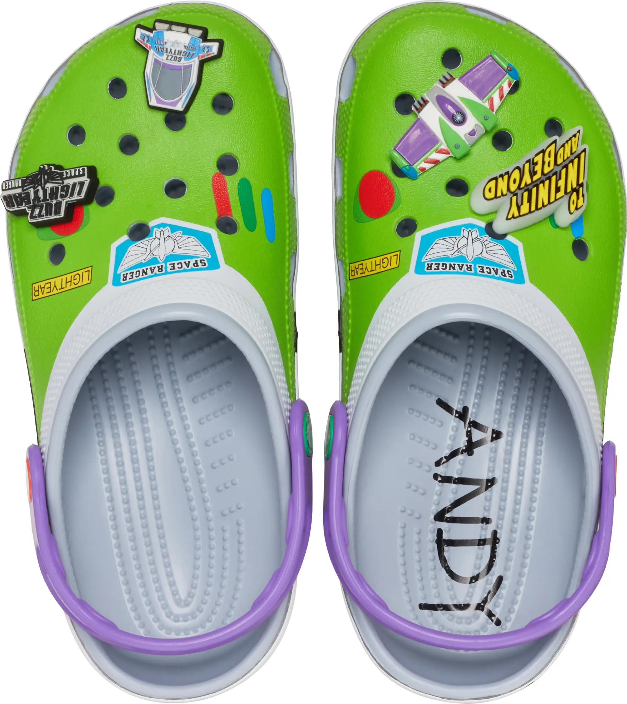 Crocs | Unisex | Buzz Lightyear Classic | Clogs | Blue Grey | W7/M6