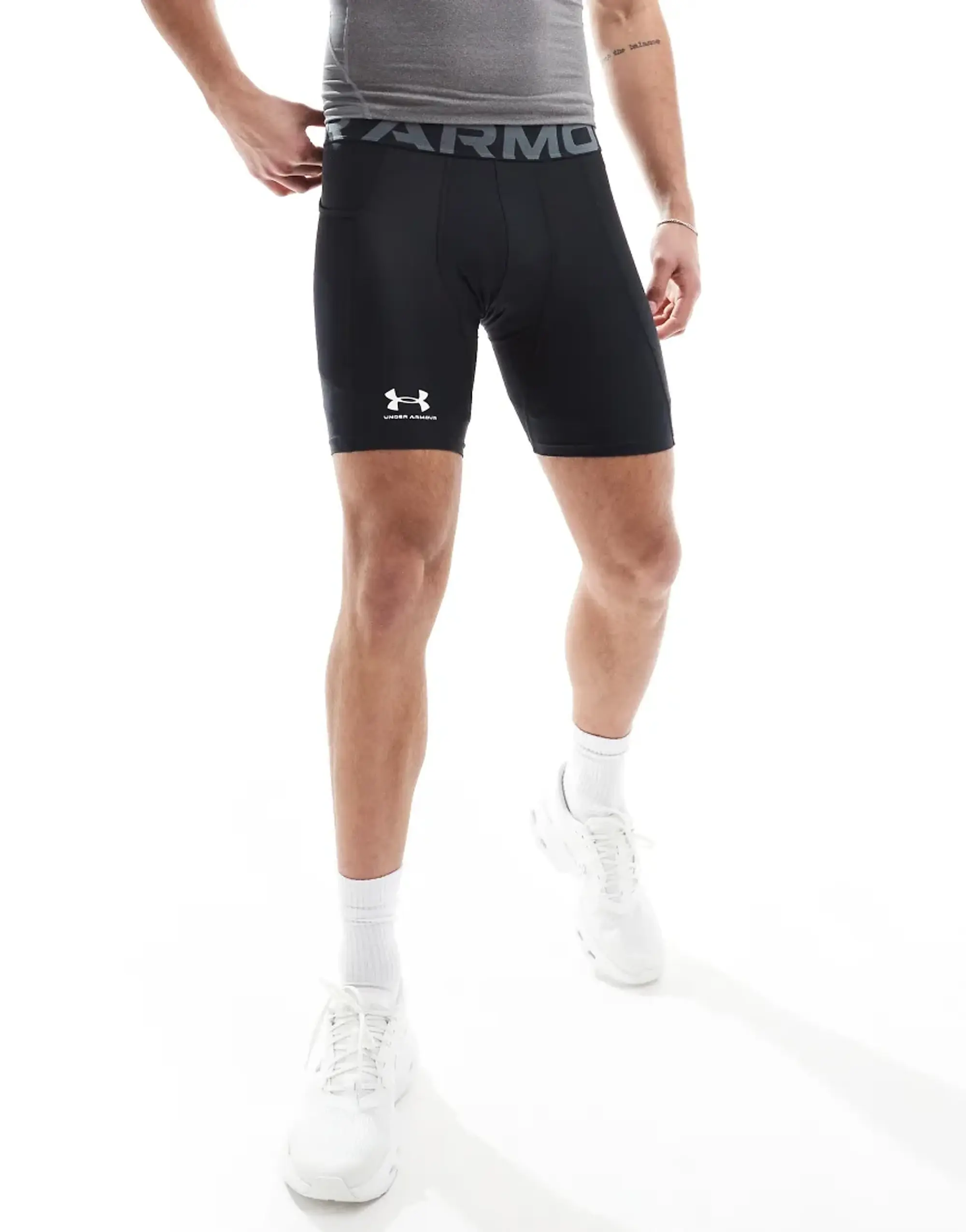 Under Armour Heatgear Shorts In Black