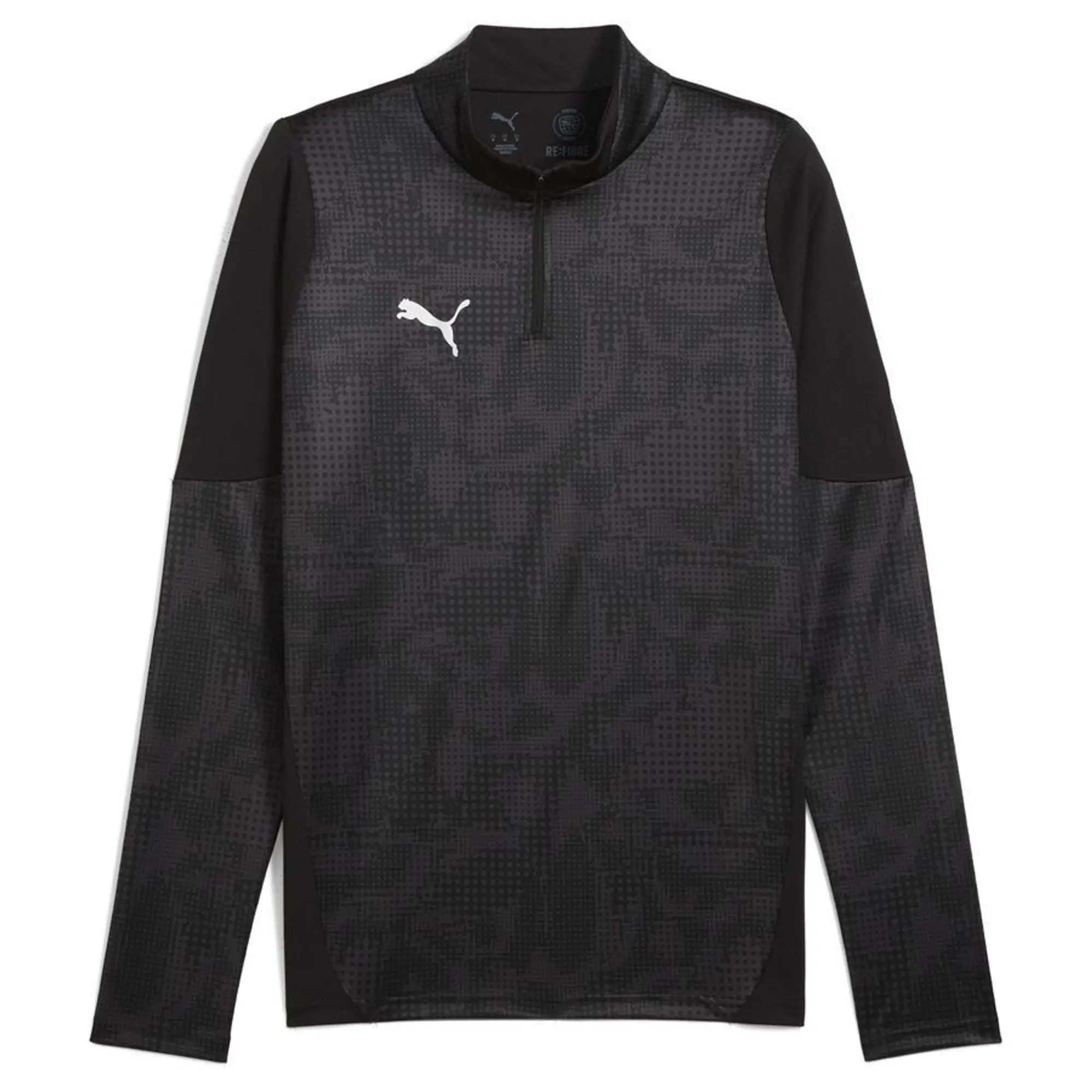Puma Training Shirt Teamcup 1/4 Zip - ['Black']
