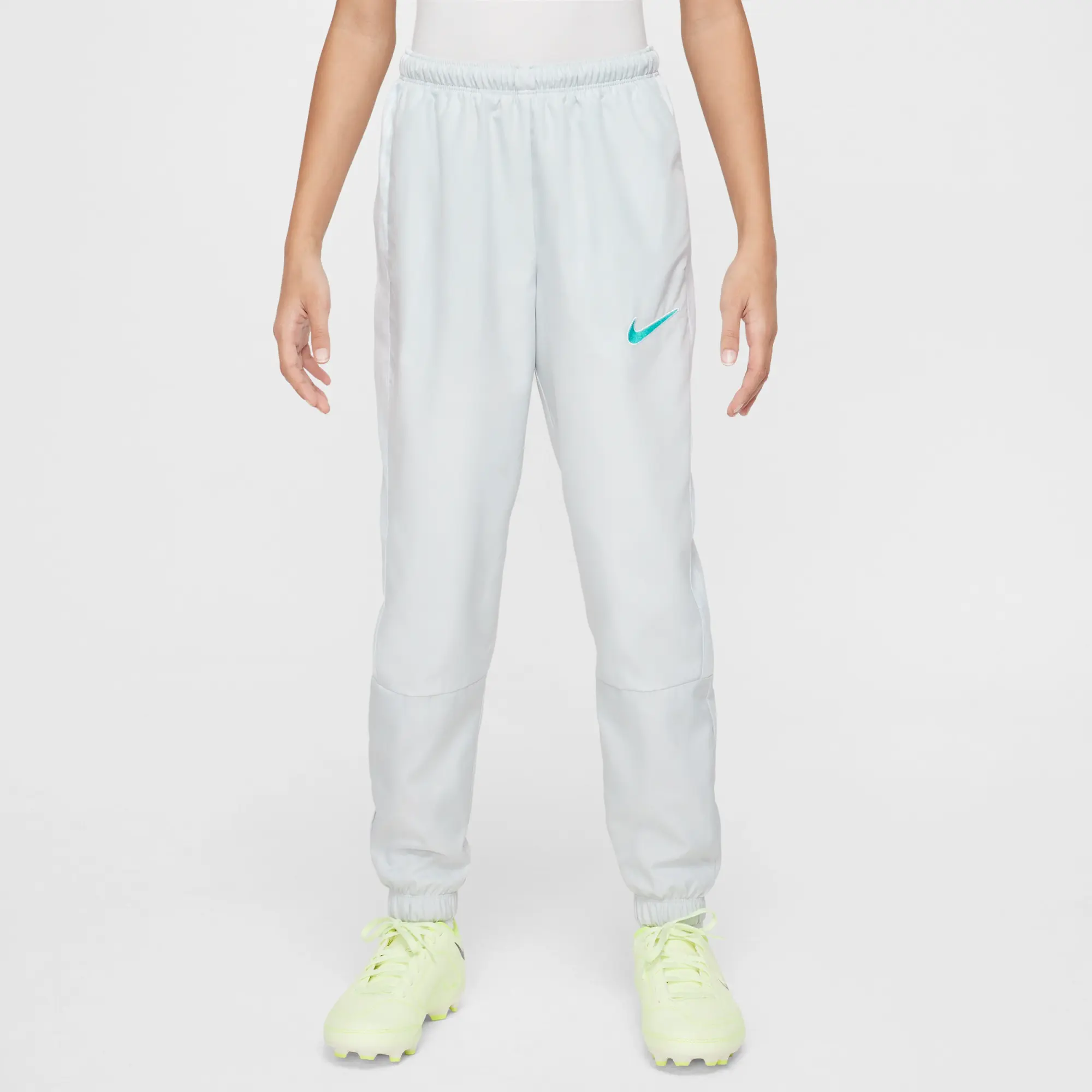 Nike Academy Older Kids' Football Tracksuit Bottoms - Grey - Polyester