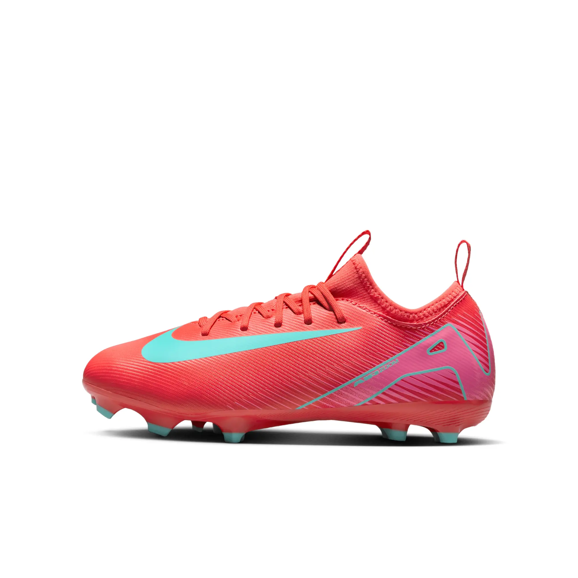 Nike Jr. Mercurial Vapor 16 Academy Younger/Older Kids' MG Low-Top Football Boot - Red