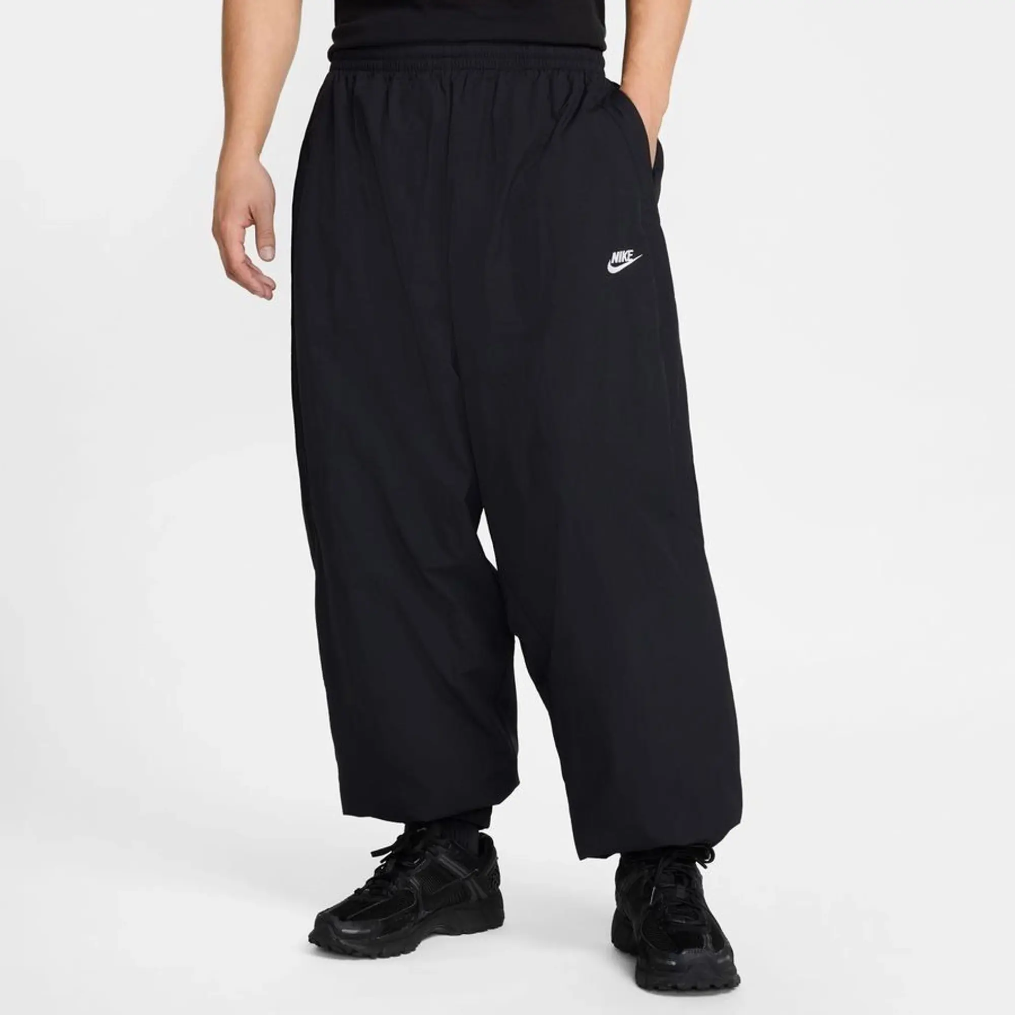 Nike Track Pants Club Woven Oversized - ['Black']