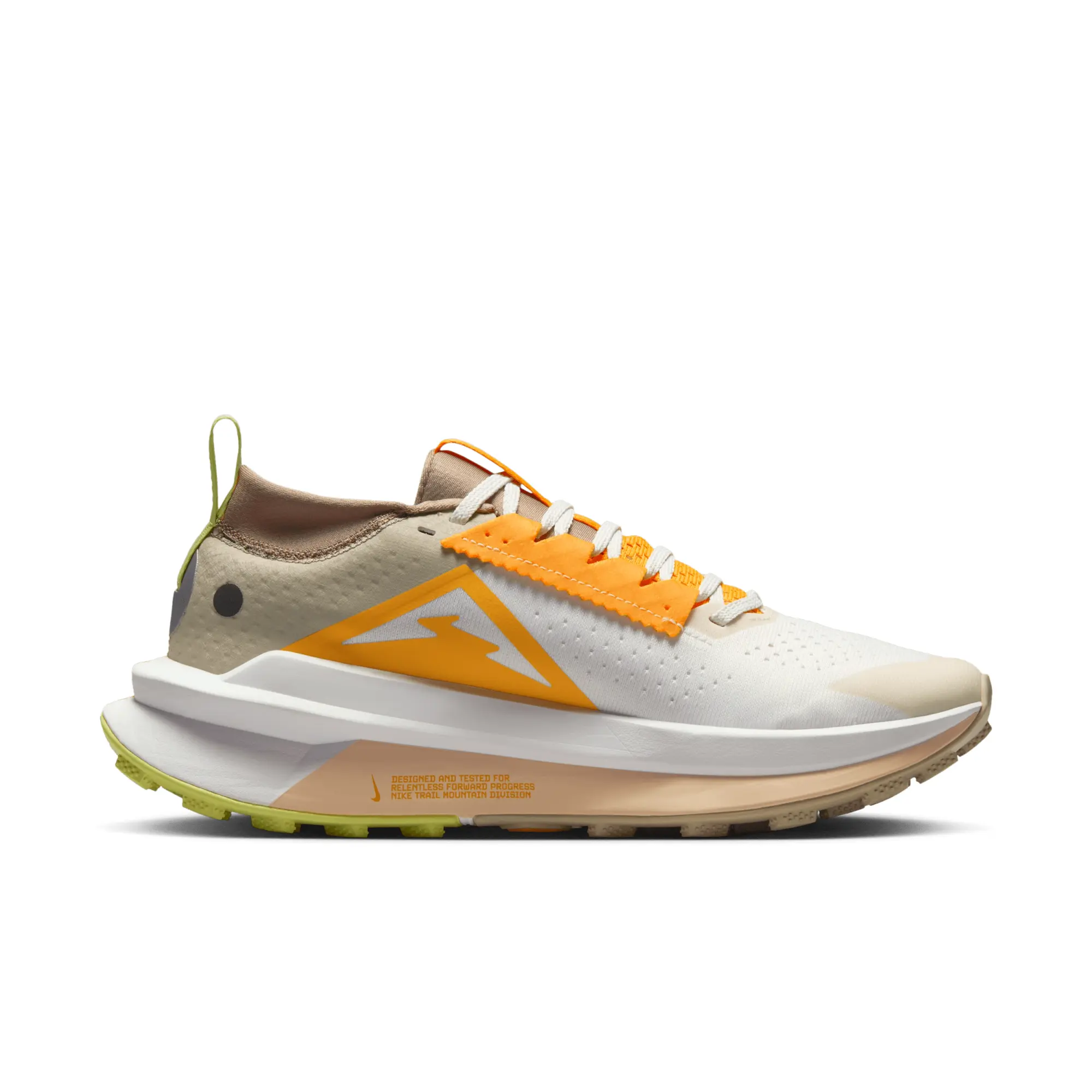 Nike Womens Zegama Trial 2 Trainer - Yellow - Size 6 - Yellow