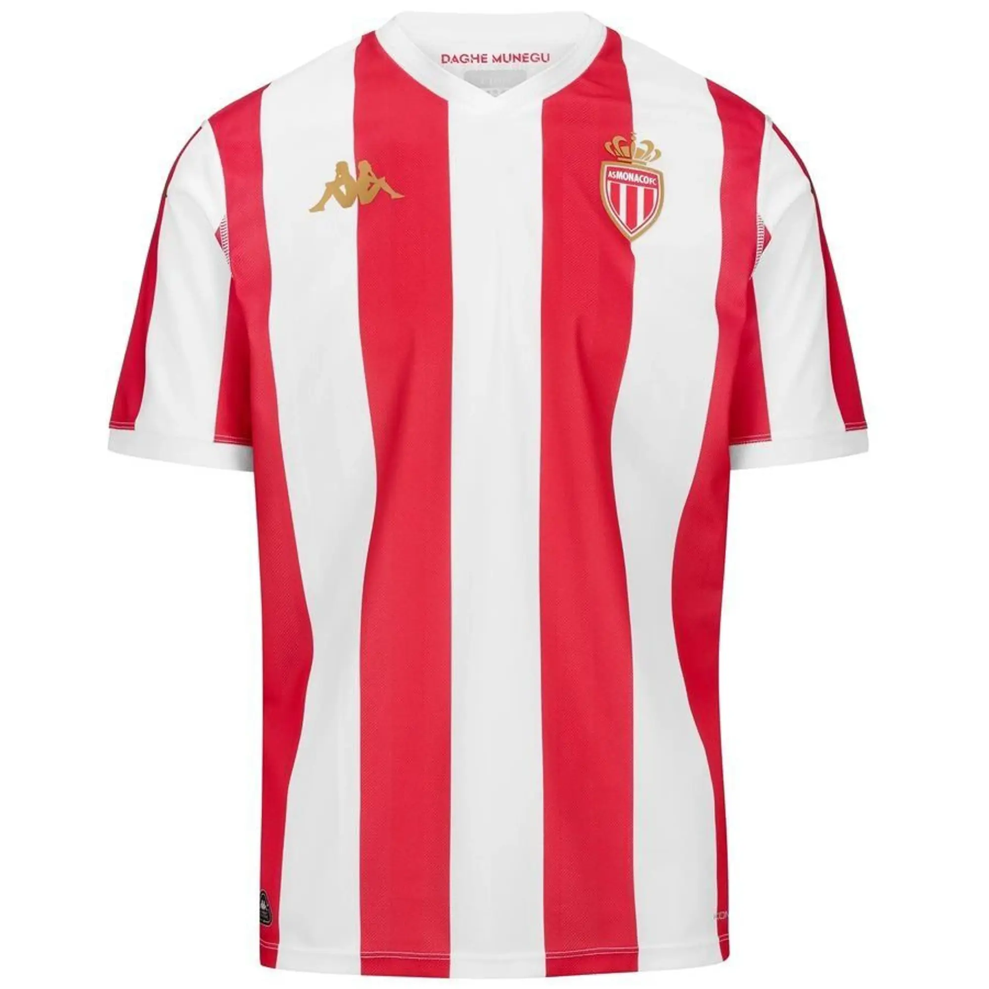 Kappa As Monaco Home Shirt 1959-60 - ['Red', 'White']