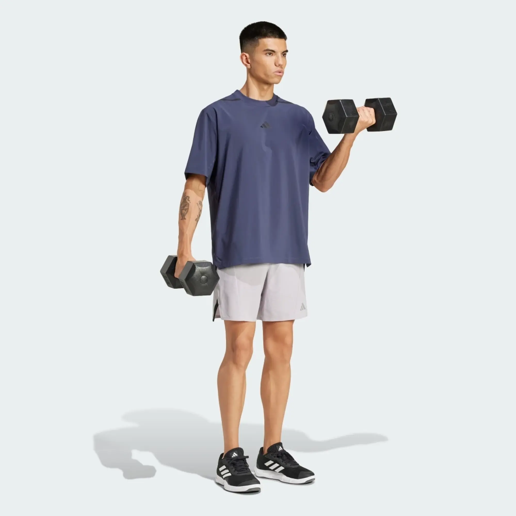 Adidas Workout Pump Cover Short Sleeve T-shirt