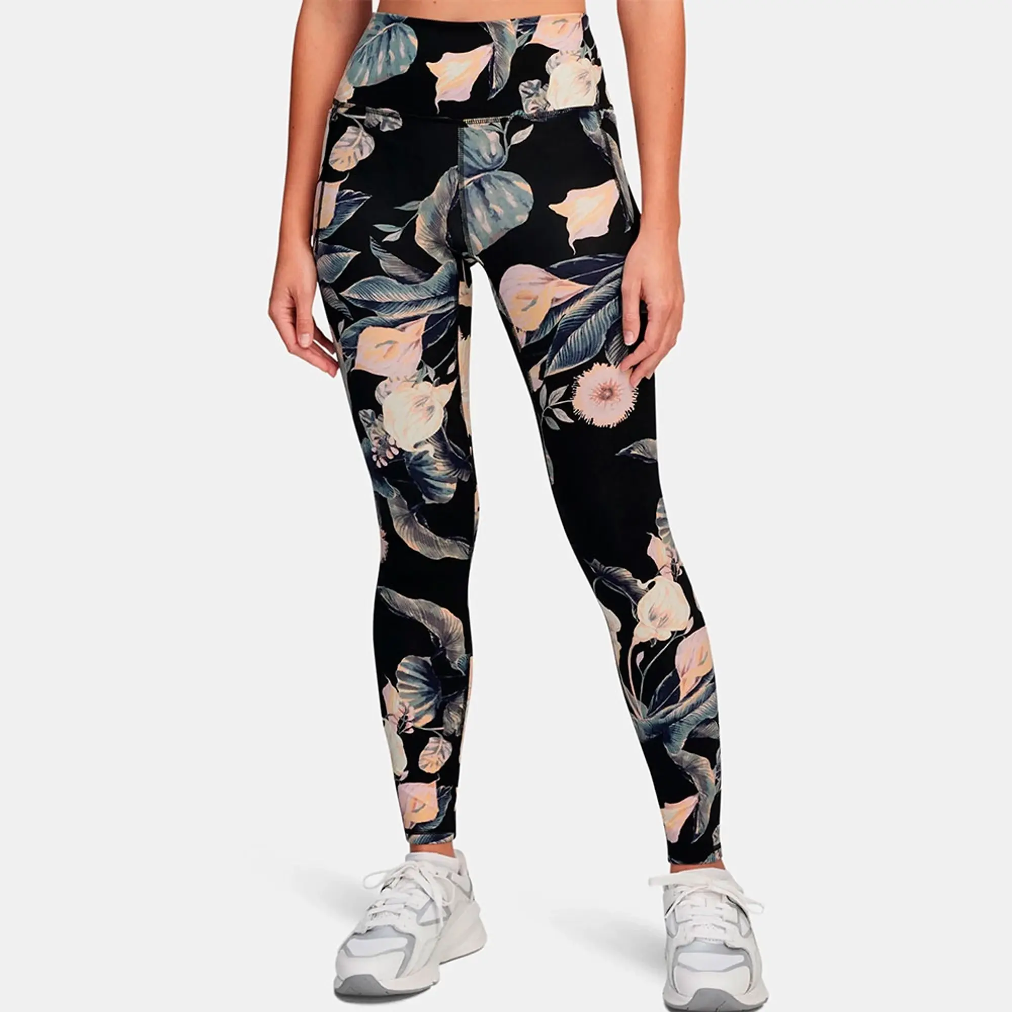 Women's  Under Armour  Meridian Printed Leggings Black / Black XS