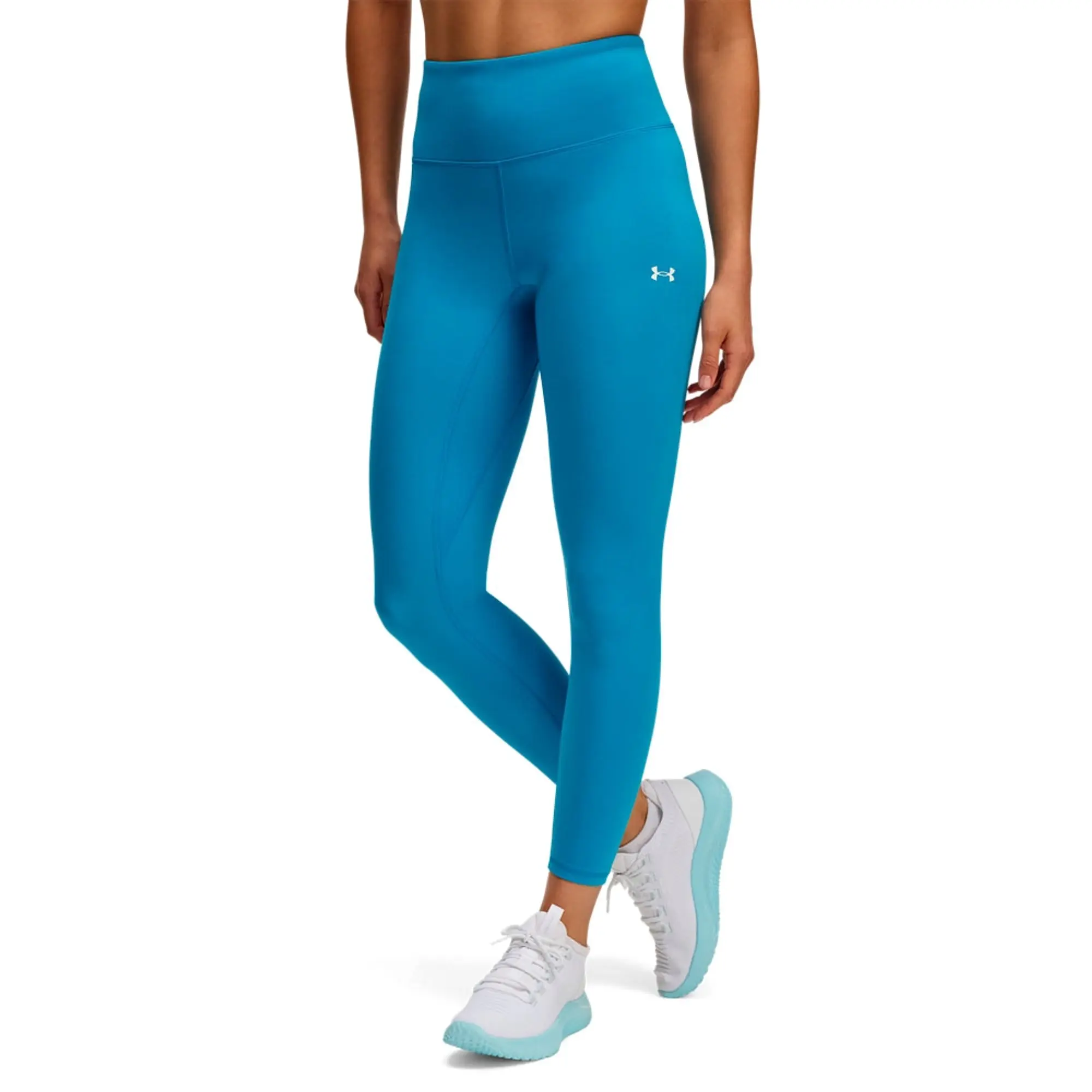 Women's  Under Armour  Motion Ankle Leggings Ether Blue / White XS