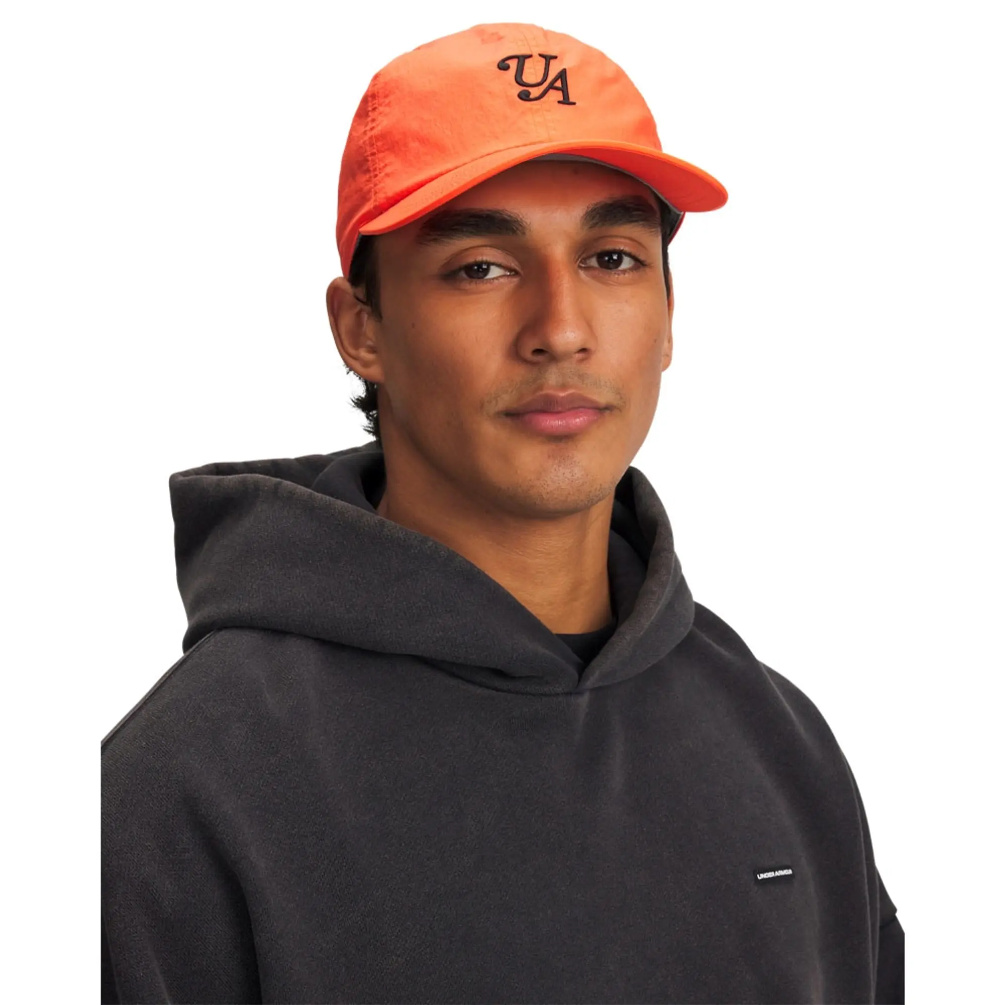 Men's  Under Armour  Sportstyle Nylon Snapback Cap Fire / Black OSFM