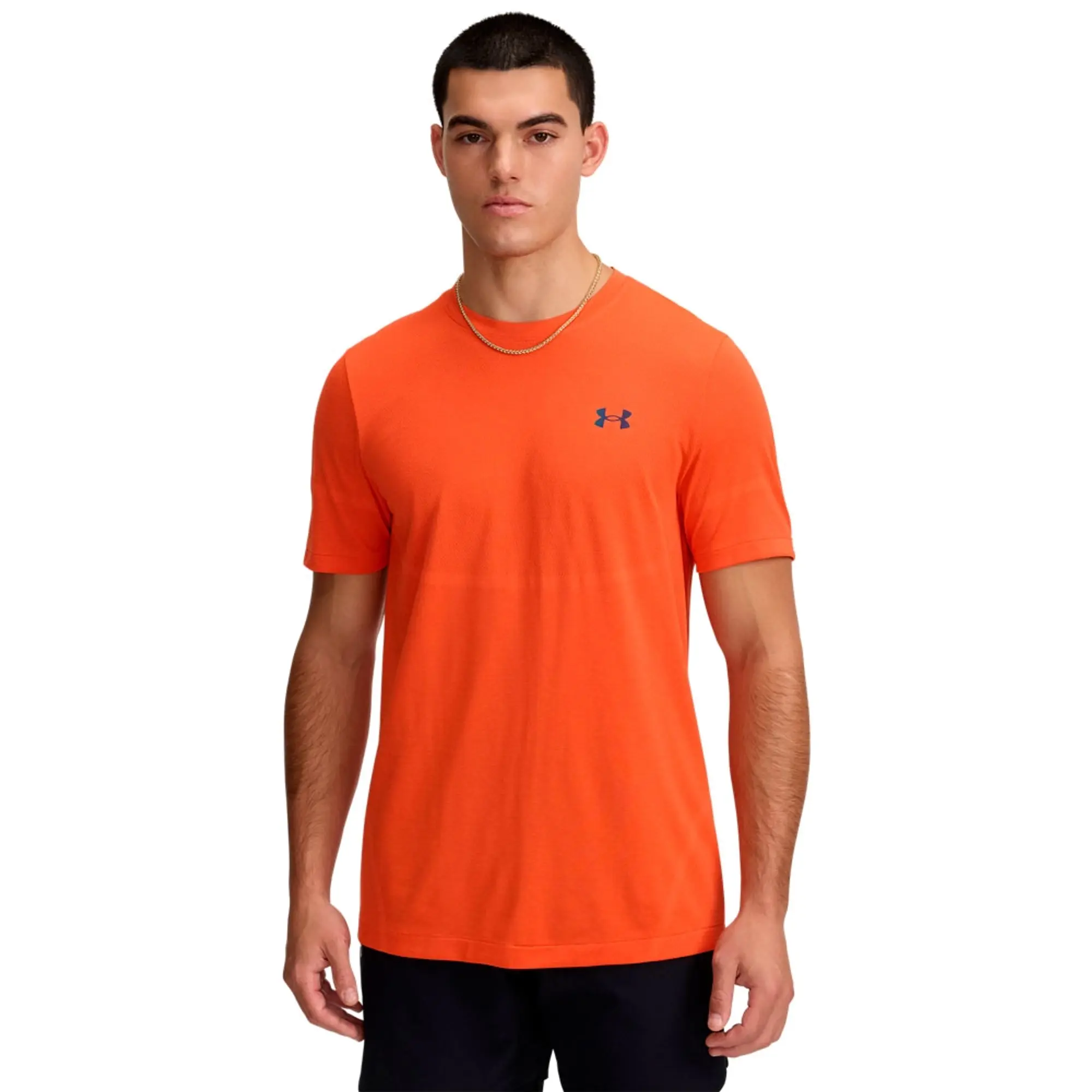 Men's  Under Armour  Vanish Elite Seamless Short Sleeve Fire / Iridescent S