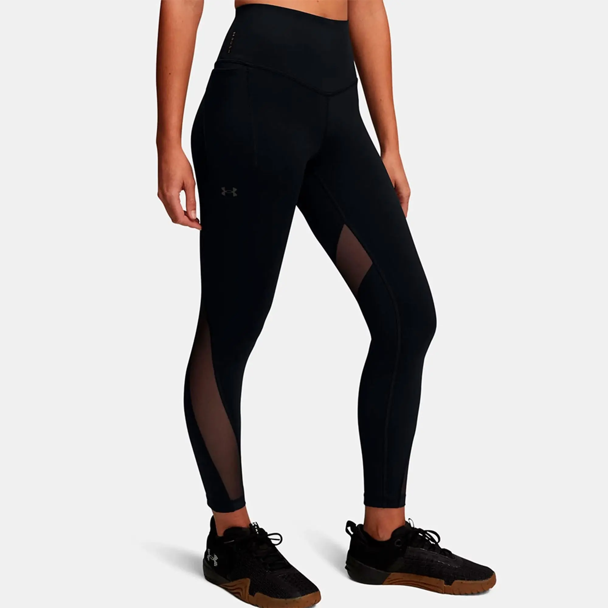 Women's  Under Armour  Vanish Elite Vent Ankle Leggings Black / Iridescent XS