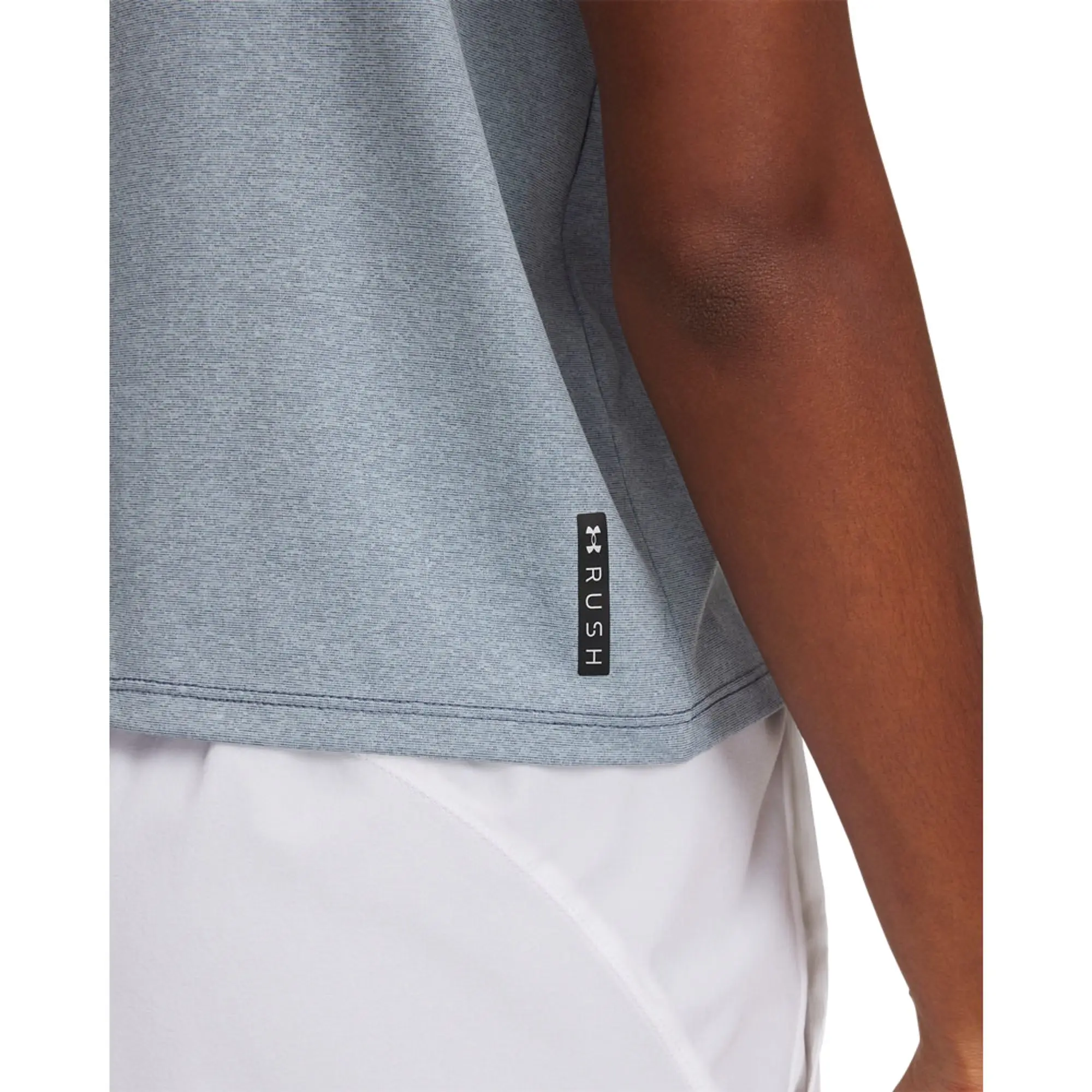 Women's  Under Armour  Vanish Energy Crop Tank Downpour Gray / Downpour Gray XXL