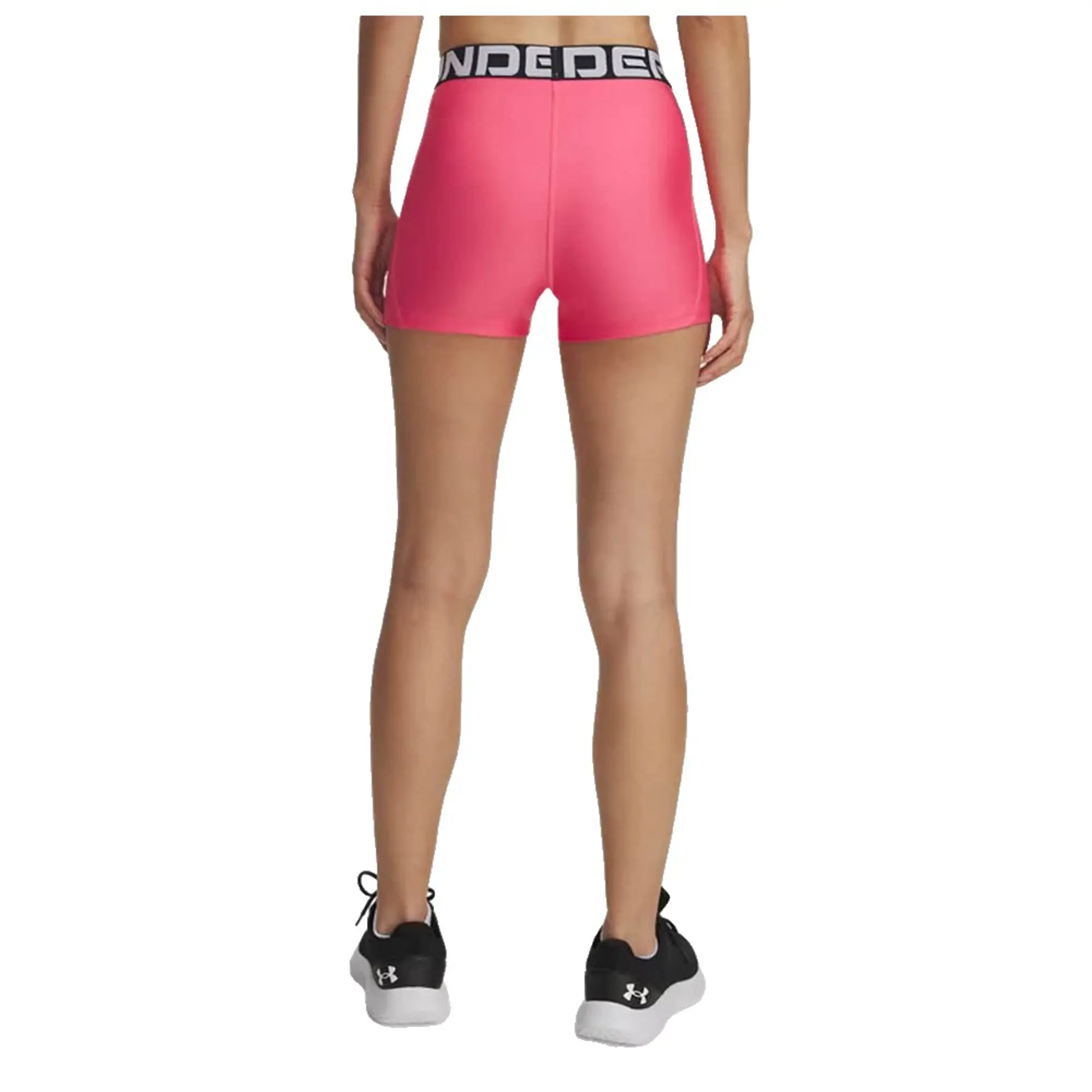 Under Armour Women's HeatGear® Shorty Shaded Fuchsia / White M