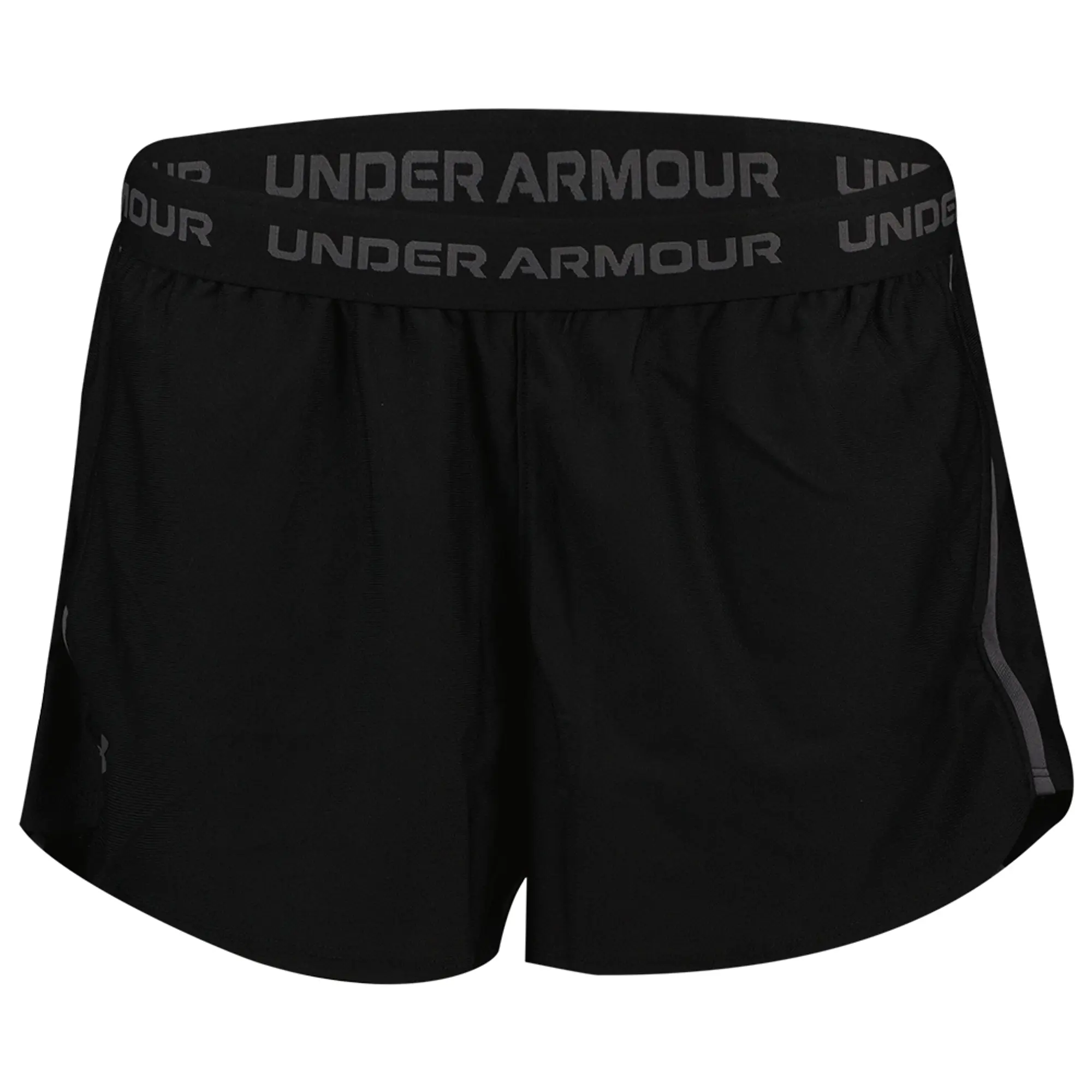 Women's  Under Armour  Tech™ Play Up Shorts Black / Castlerock XS