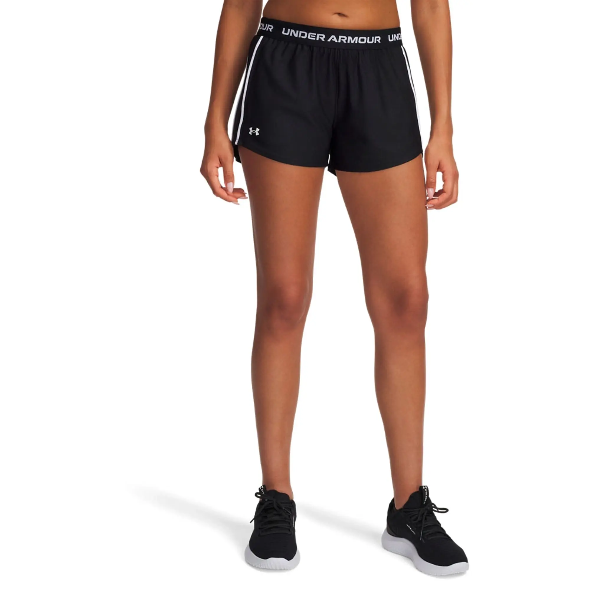 Women's  Under Armour  Tech™ Play Up Shorts Black / White XS