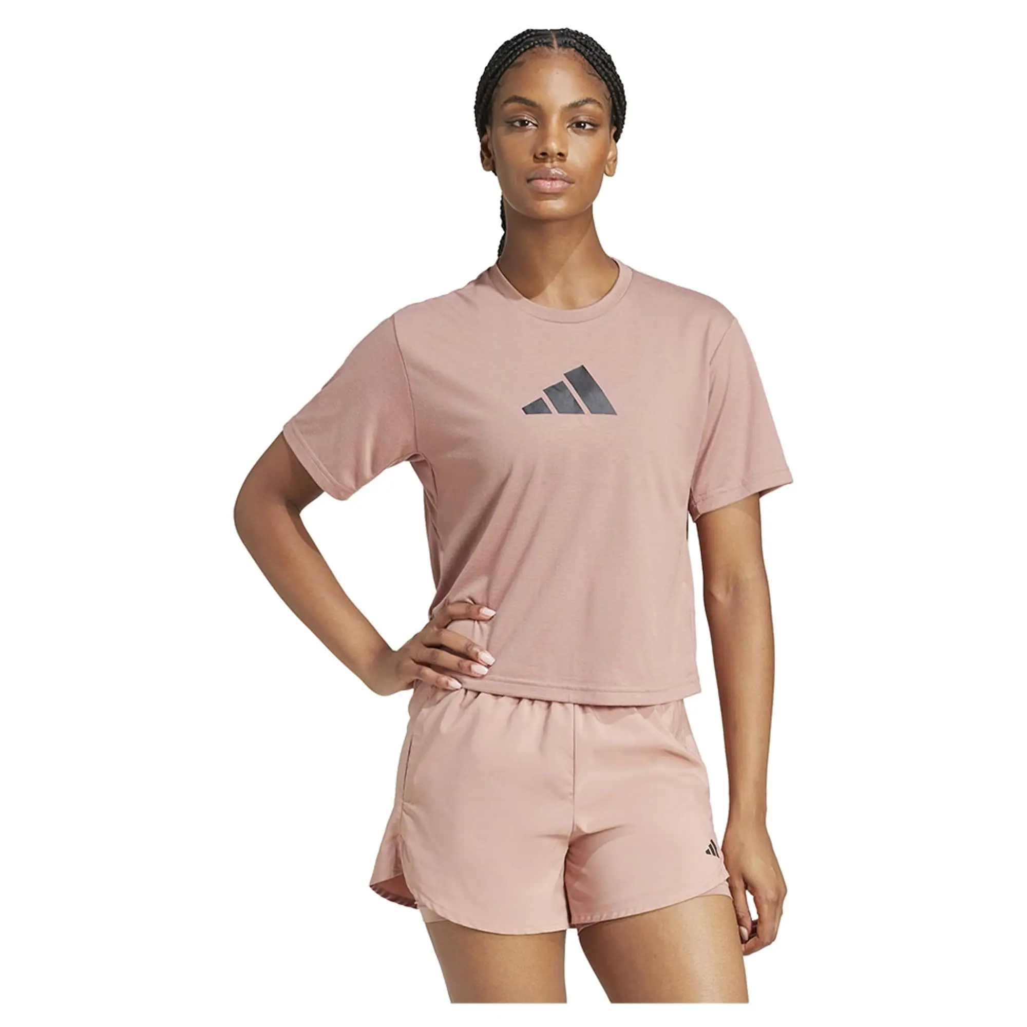 Adidas Train Essentials Big Logo Performance Short Sleeve T-shirt