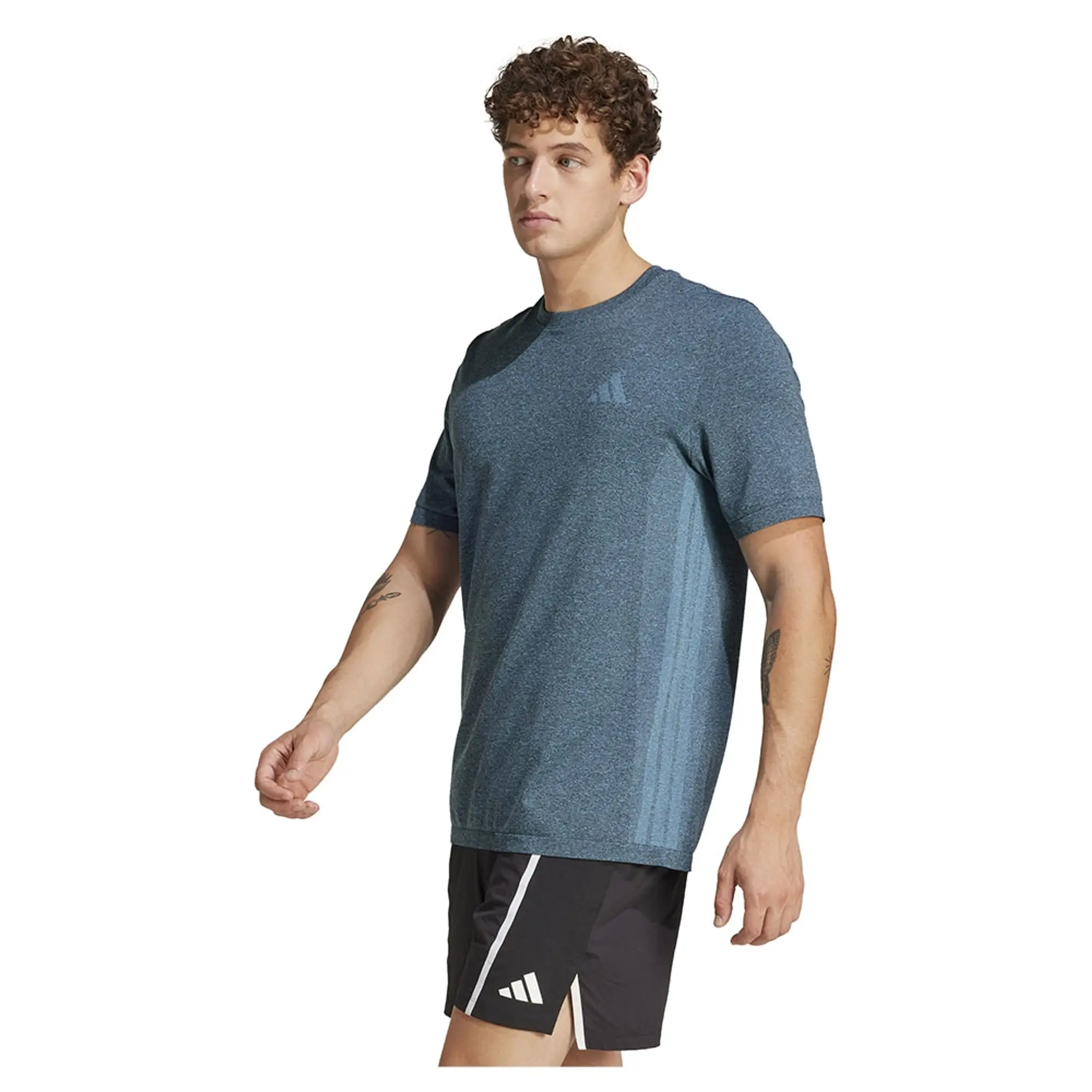 Adidas Train Essentials Structure Short Sleeve T-shirt