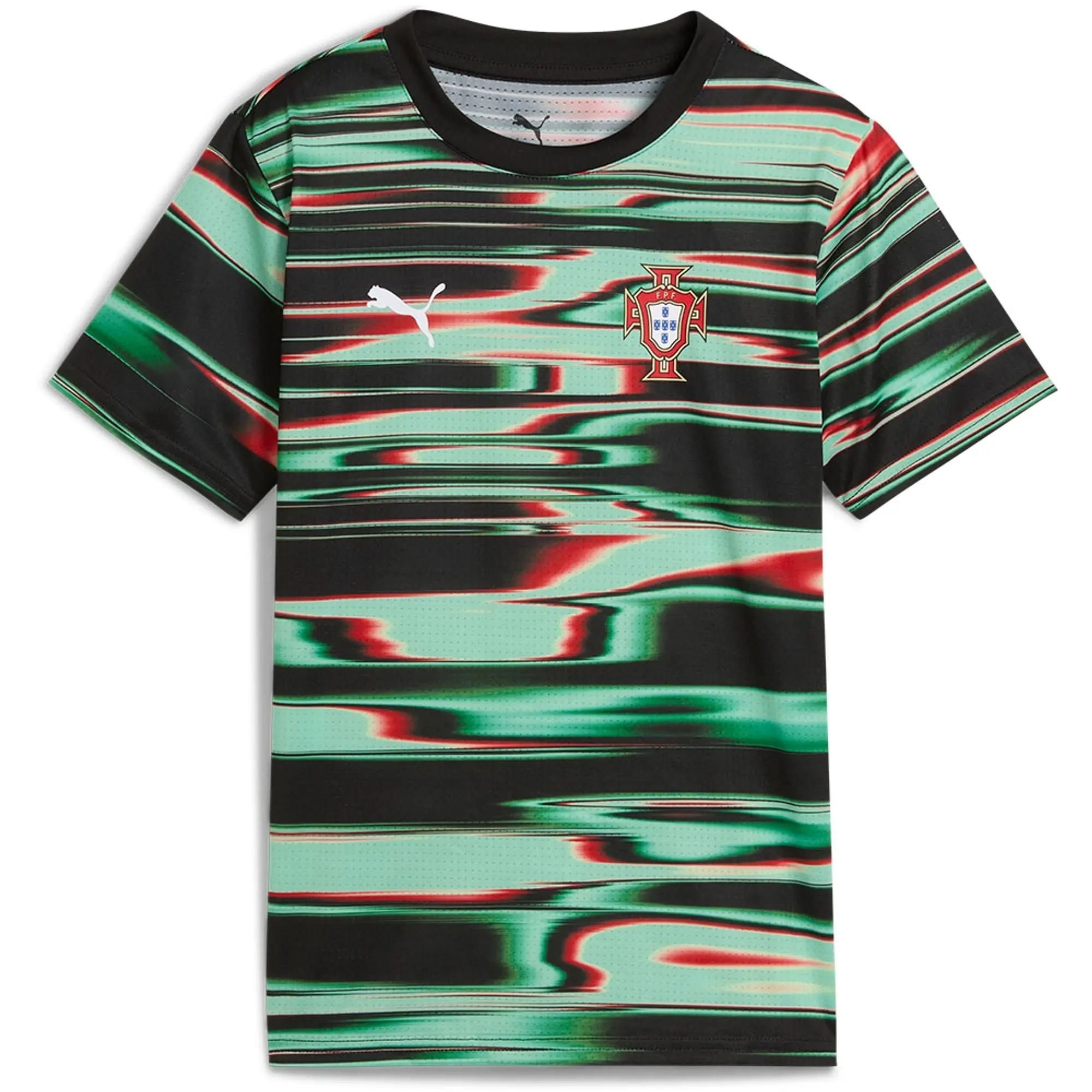 PUMA Portugal Pre-Match Jersey Youth, Black/White