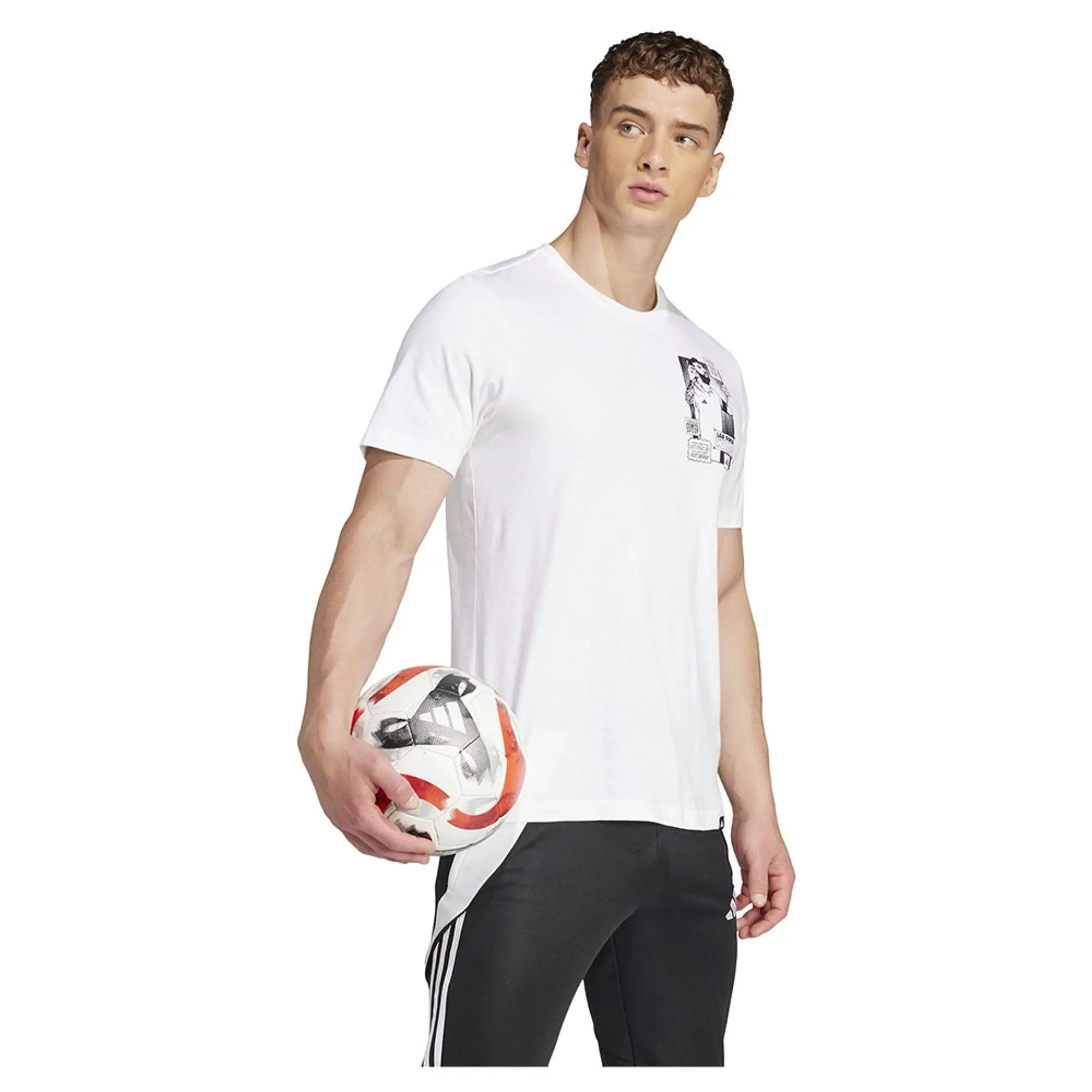 Adidas Messi Icon Graphic Short Sleeve T-shirt