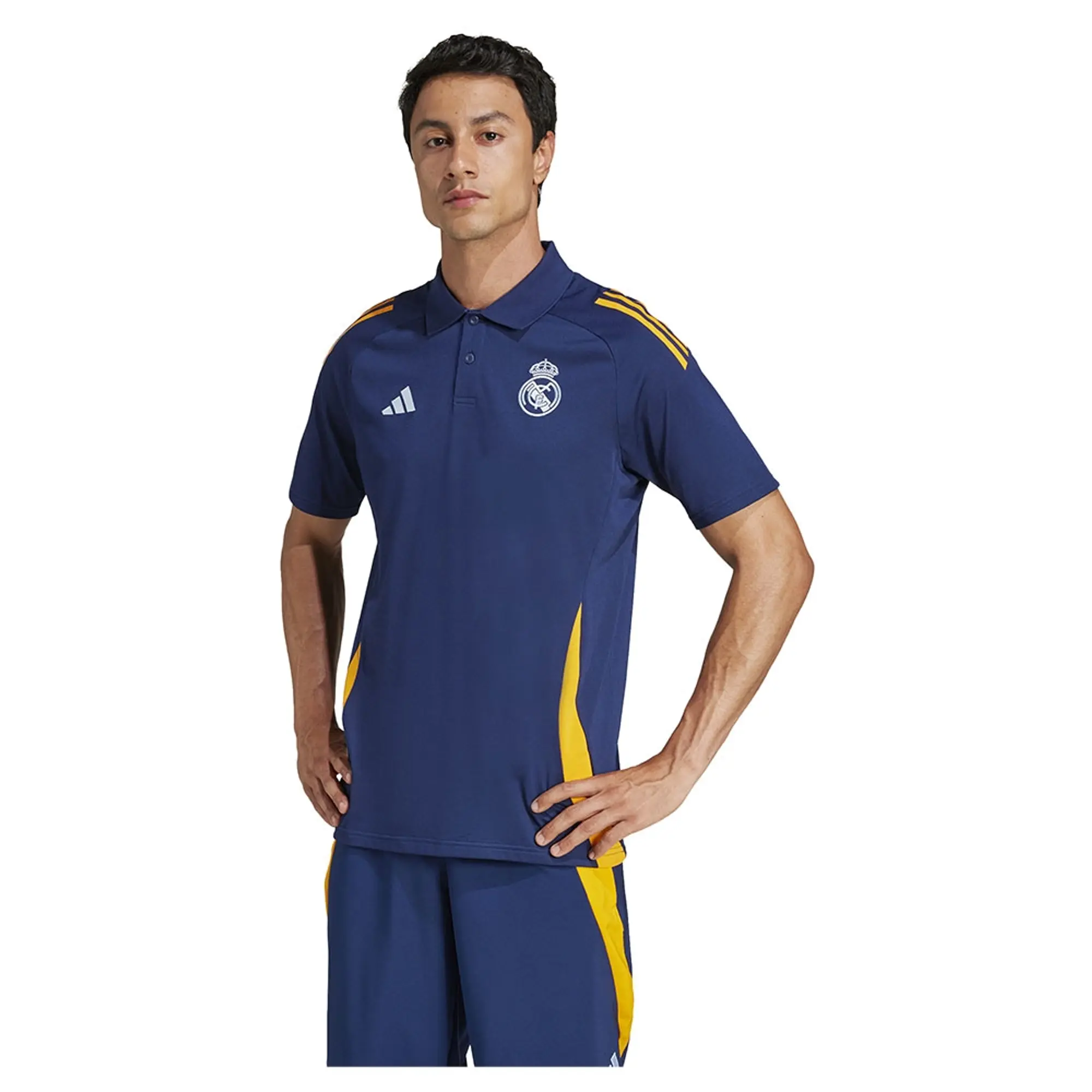 Real Madrid adidas Training Polo - Blue