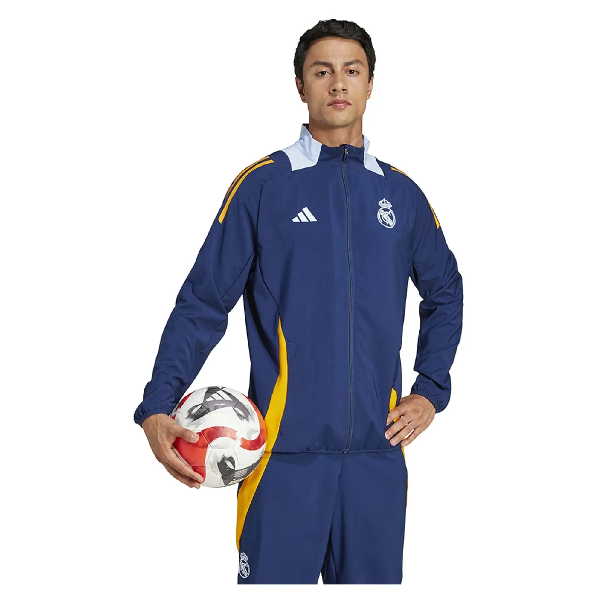 adidas Real Madrid Presentation Jacket - Blue - Mens