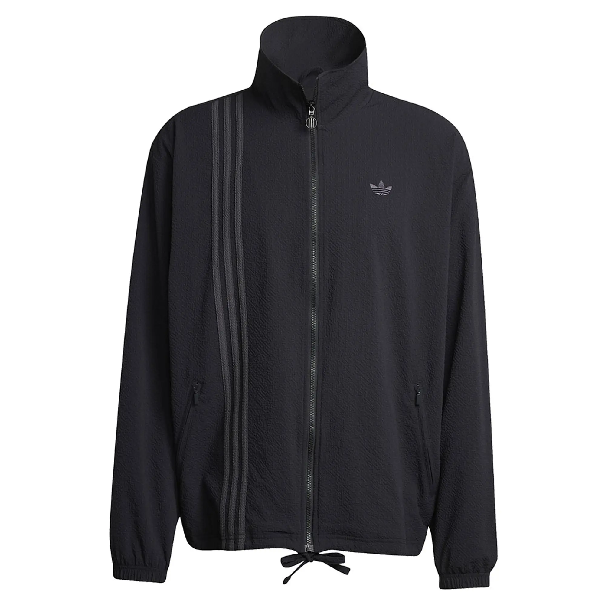 Adidas Originals Fashion Seersucker Firebird Tracksuit Jacket