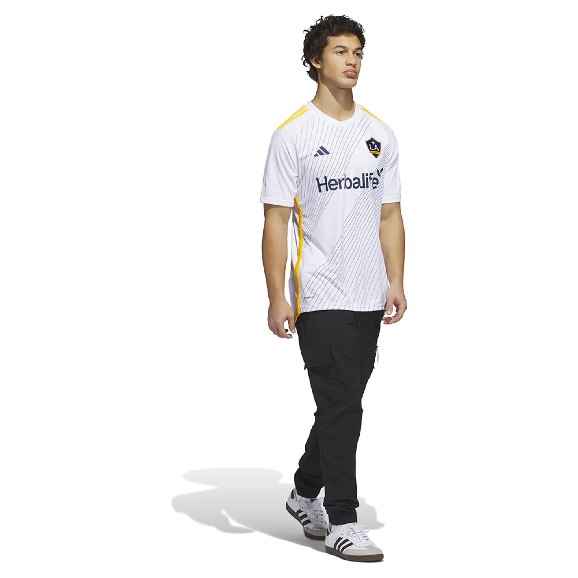 Adidas La Galaxy 24/25 Home Short Sleeve T-shirt