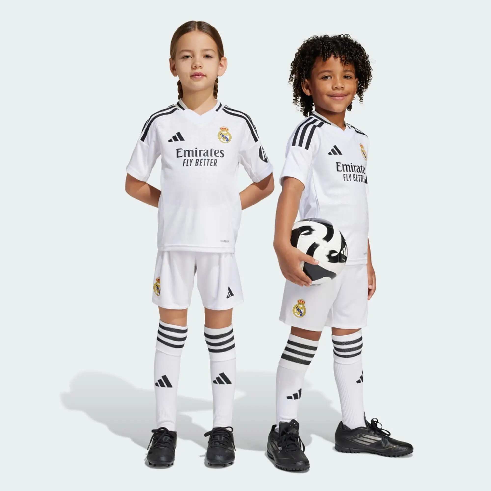 adidas Real Madrid 24/25 Home Mini Kit Kids