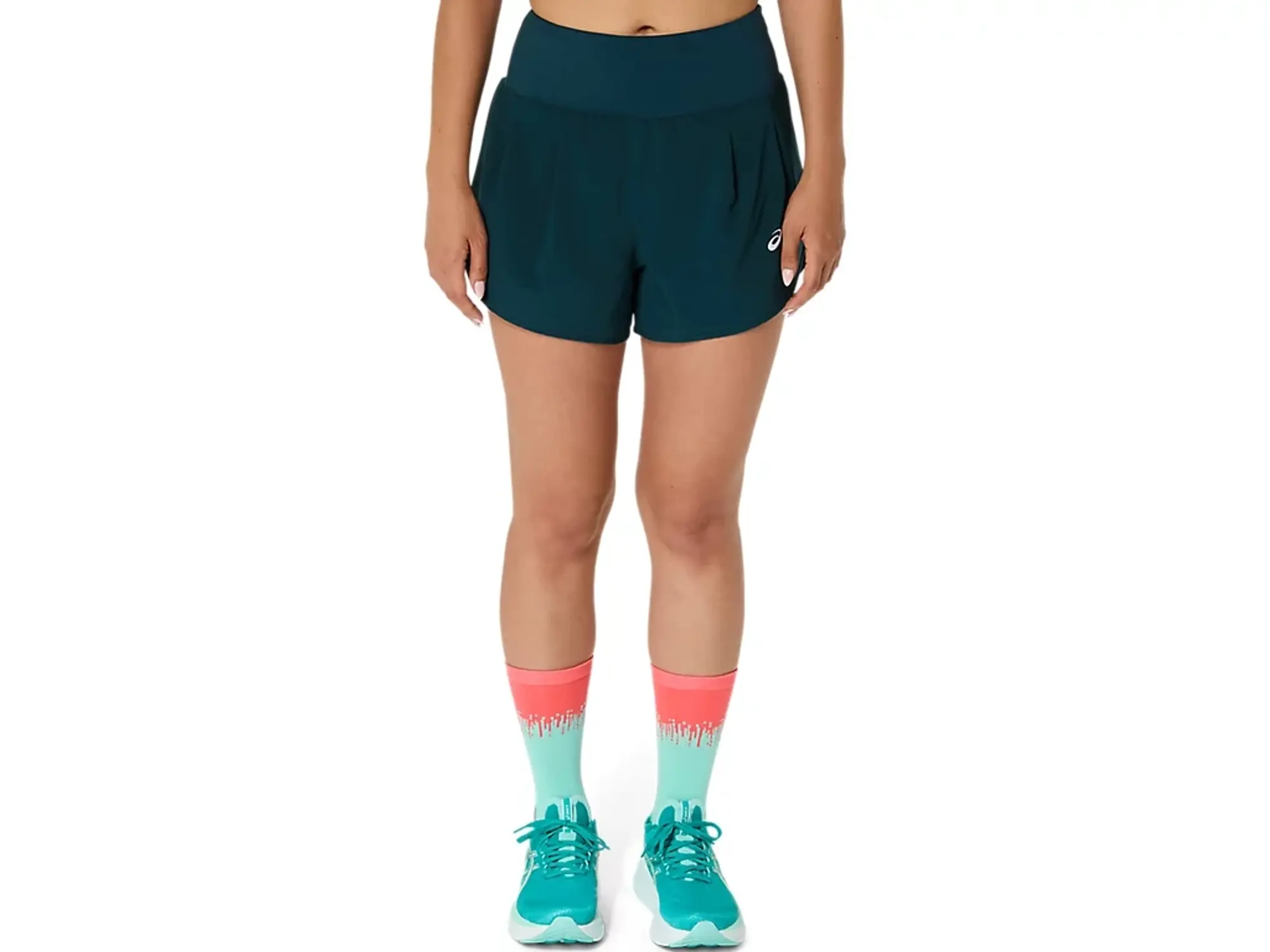 ASICS Road 3.5in Running Shorts Women - Petrol