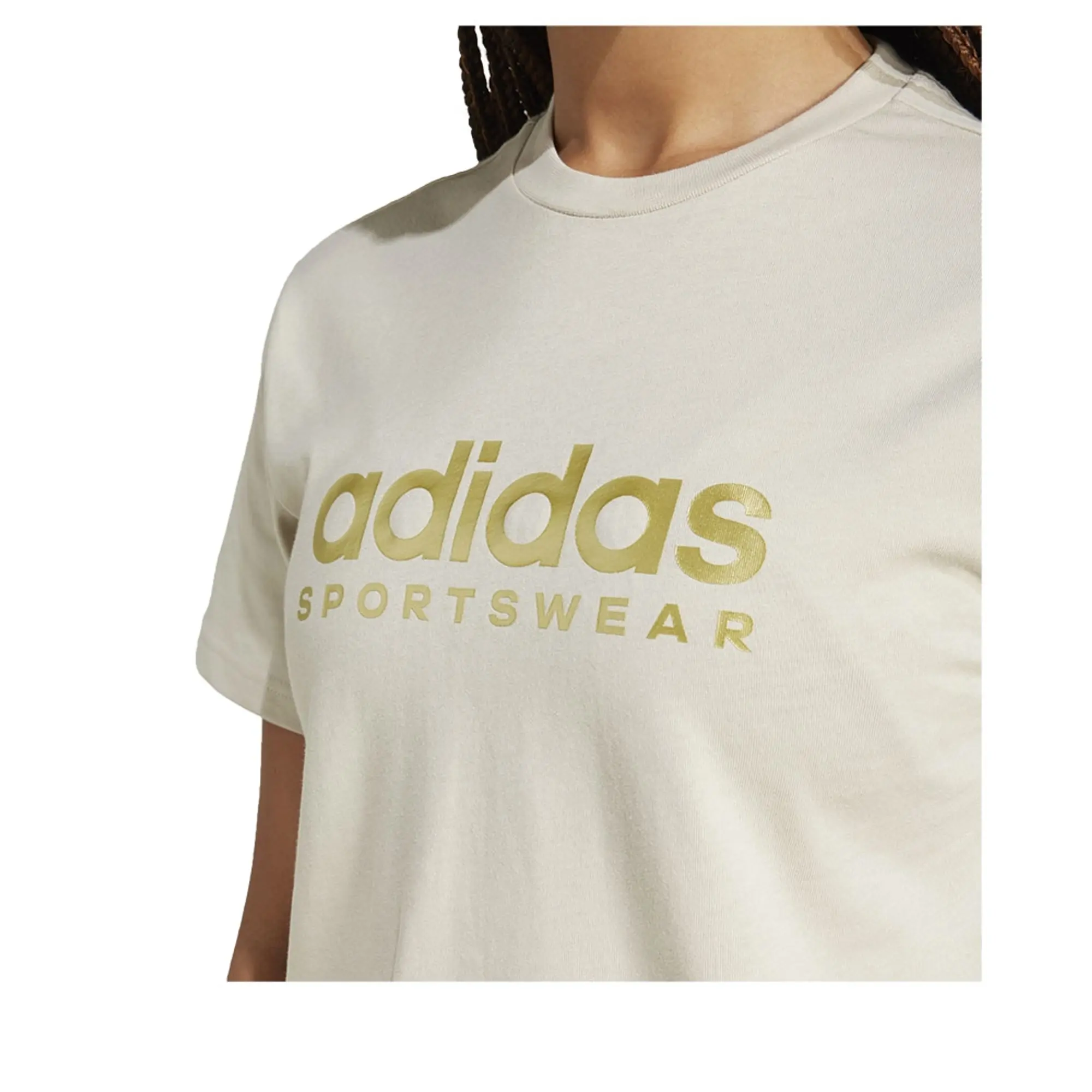 Adidas House Of Tiro Metallic Short Sleeve T-shirt