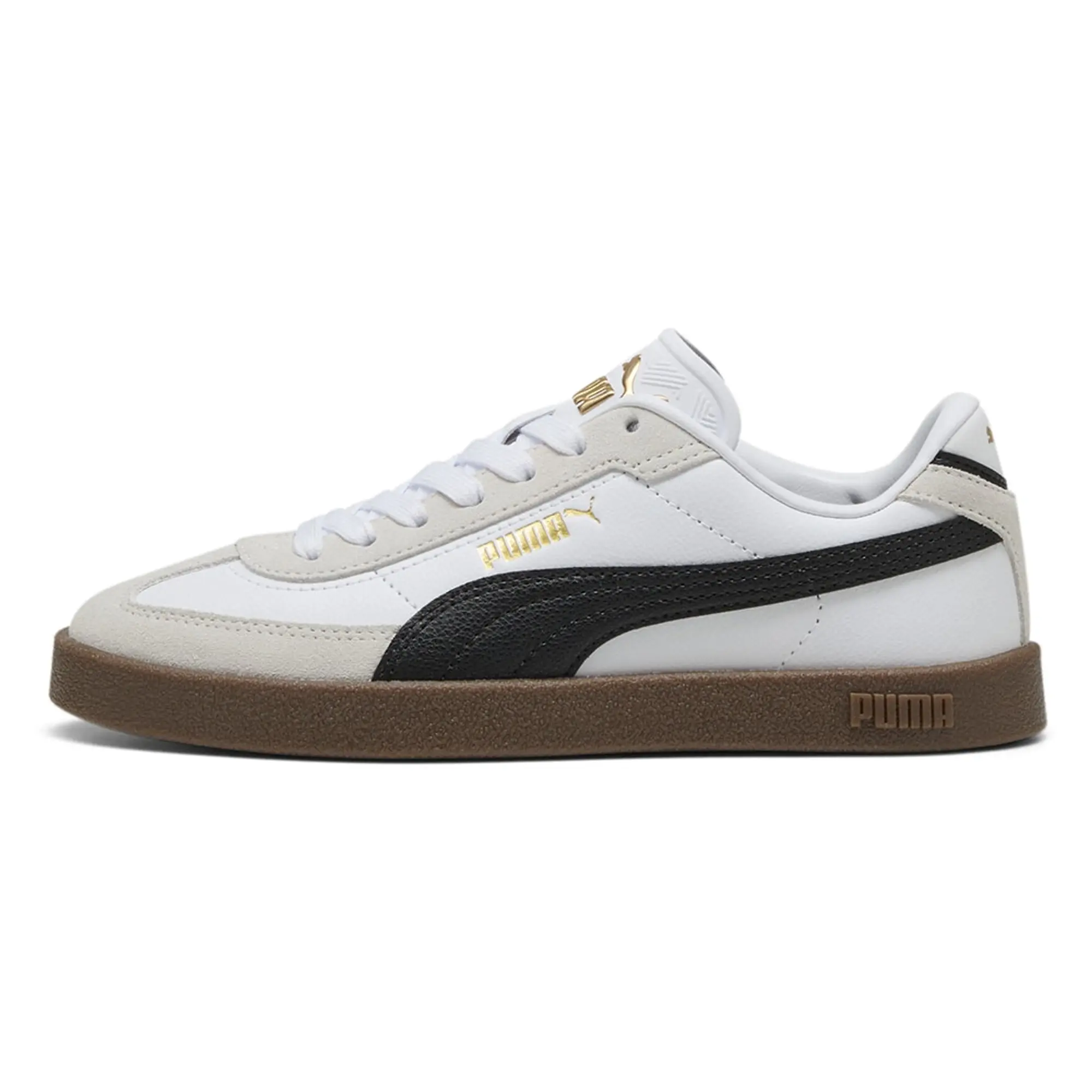 Puma Junior Club II Era Trainer - Black - Size 3 - White