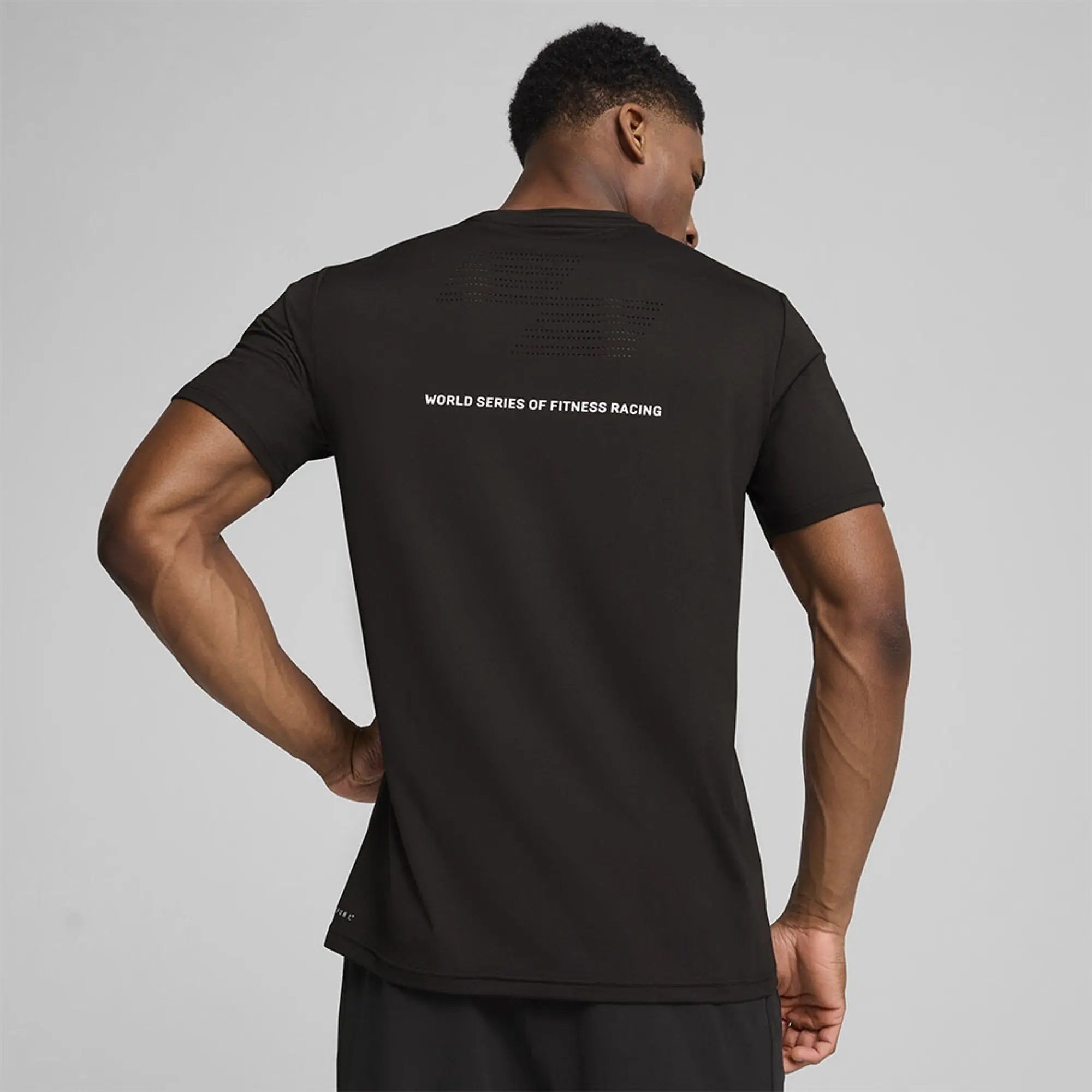M Puma X Hyrox Cloudspun Tee Puma Black - ['Black']