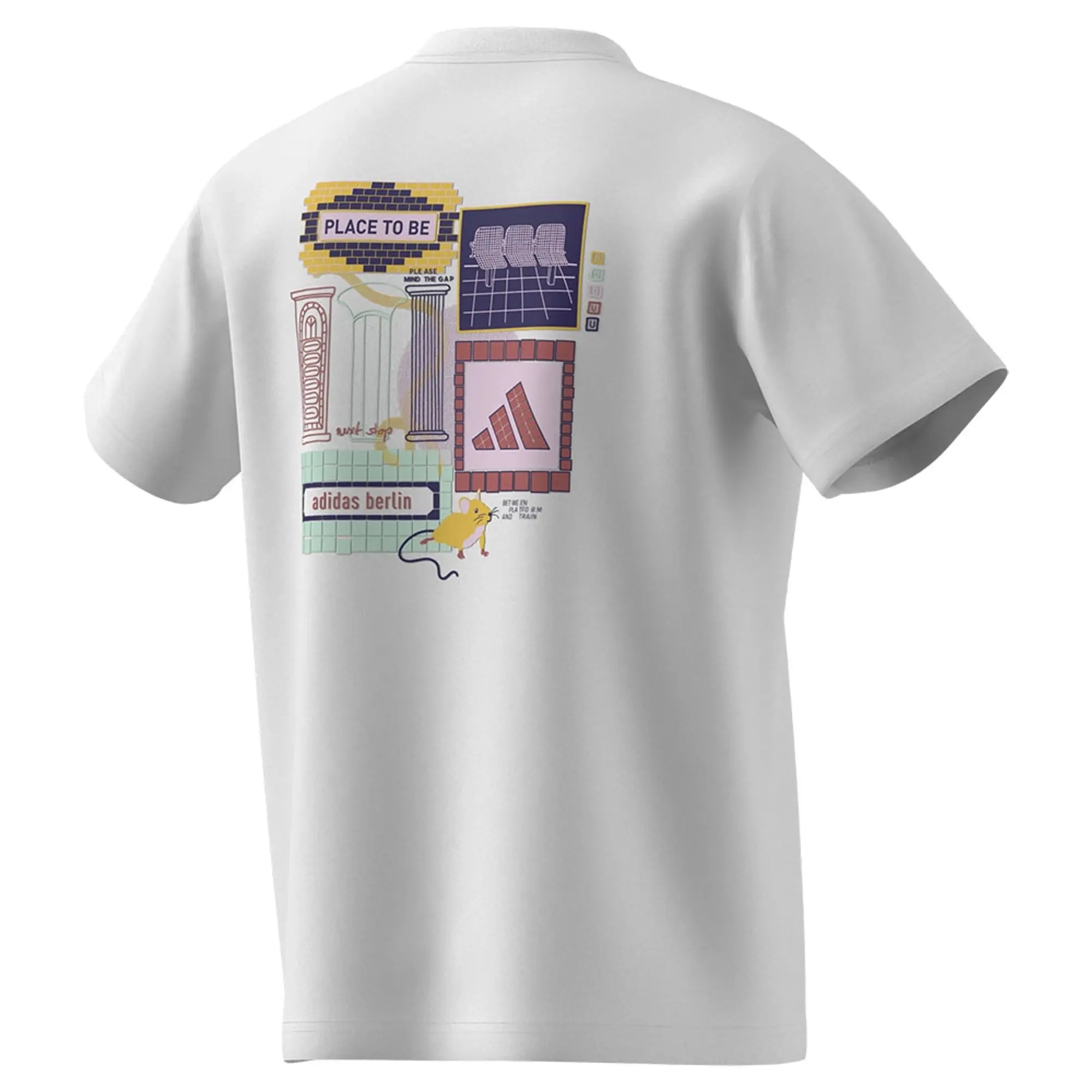 Adidas Berlin U Bahn Short Sleeve T-shirt