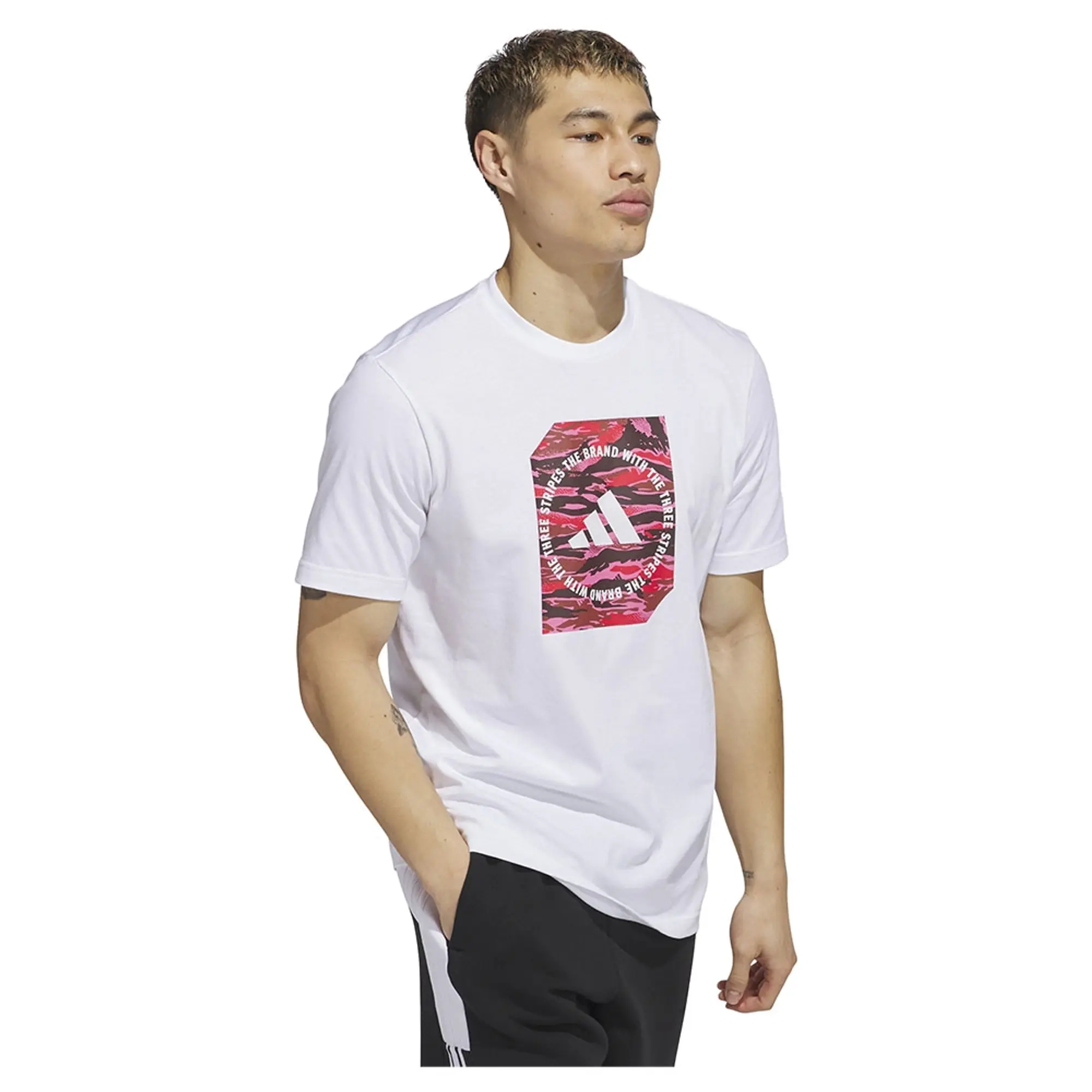 Adidas Camo Shape Graphic Short Sleeve T-shirt
