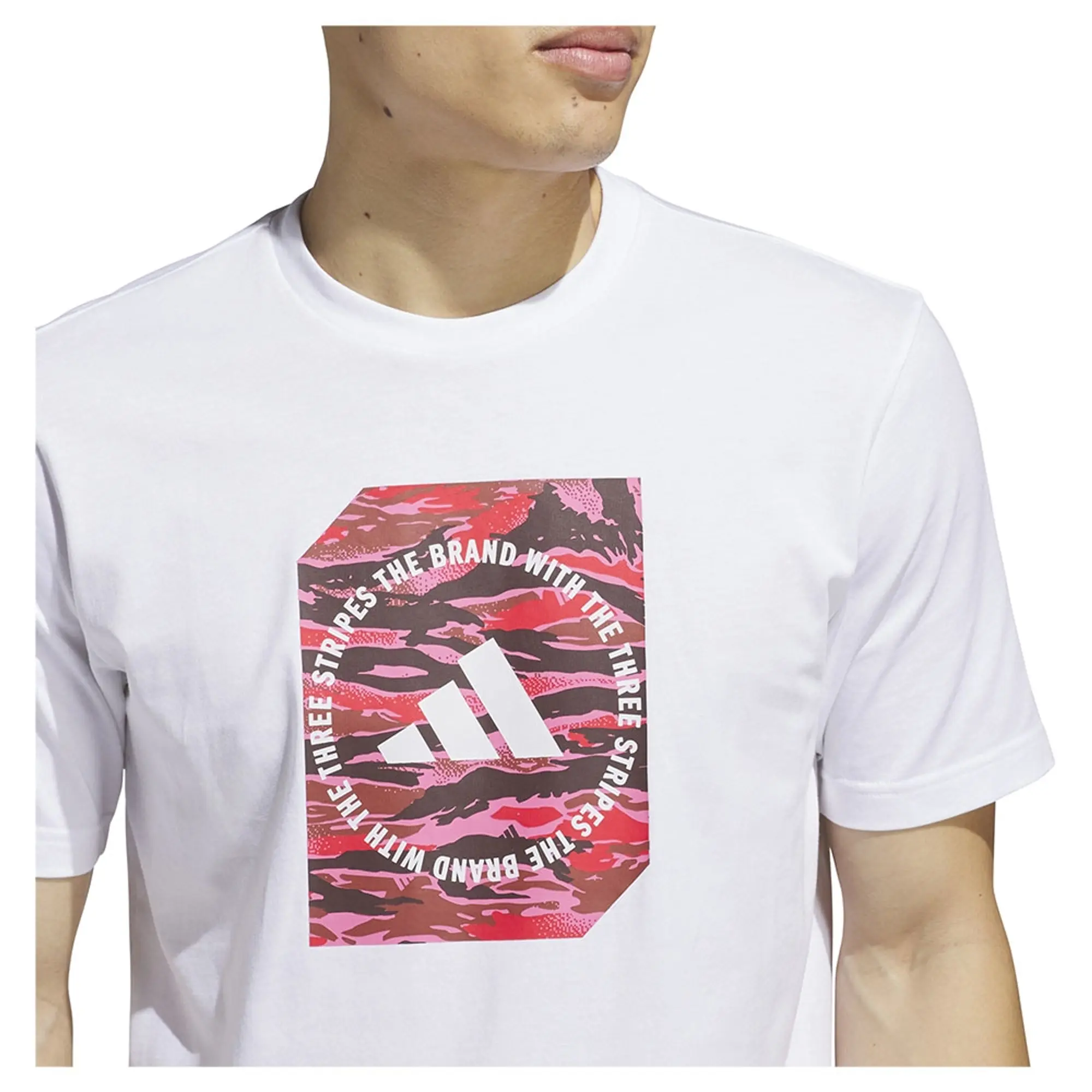 Adidas Camo Shape Graphic Short Sleeve T-shirt