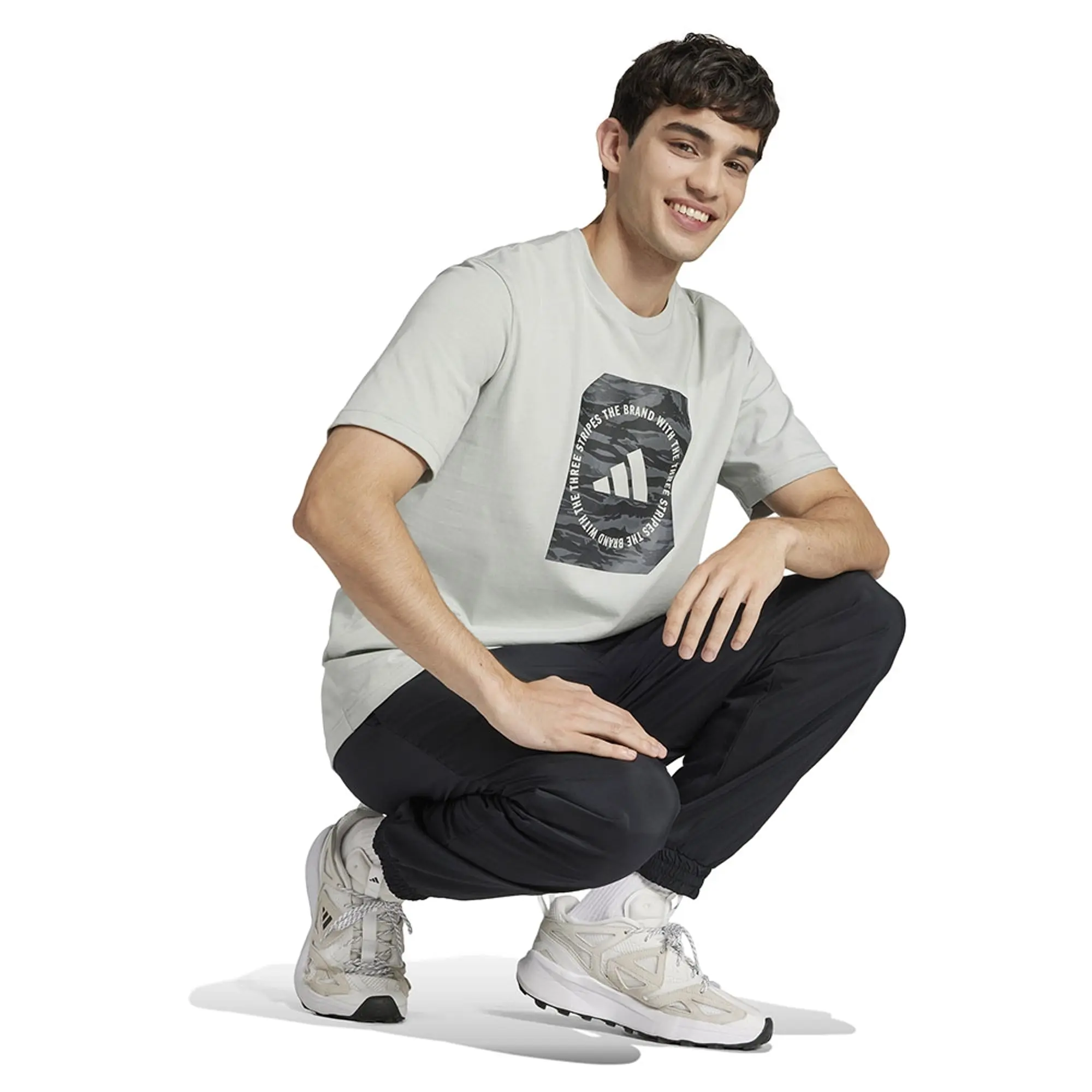 Adidas Camo Shape Graphic Short Sleeve T-shirt