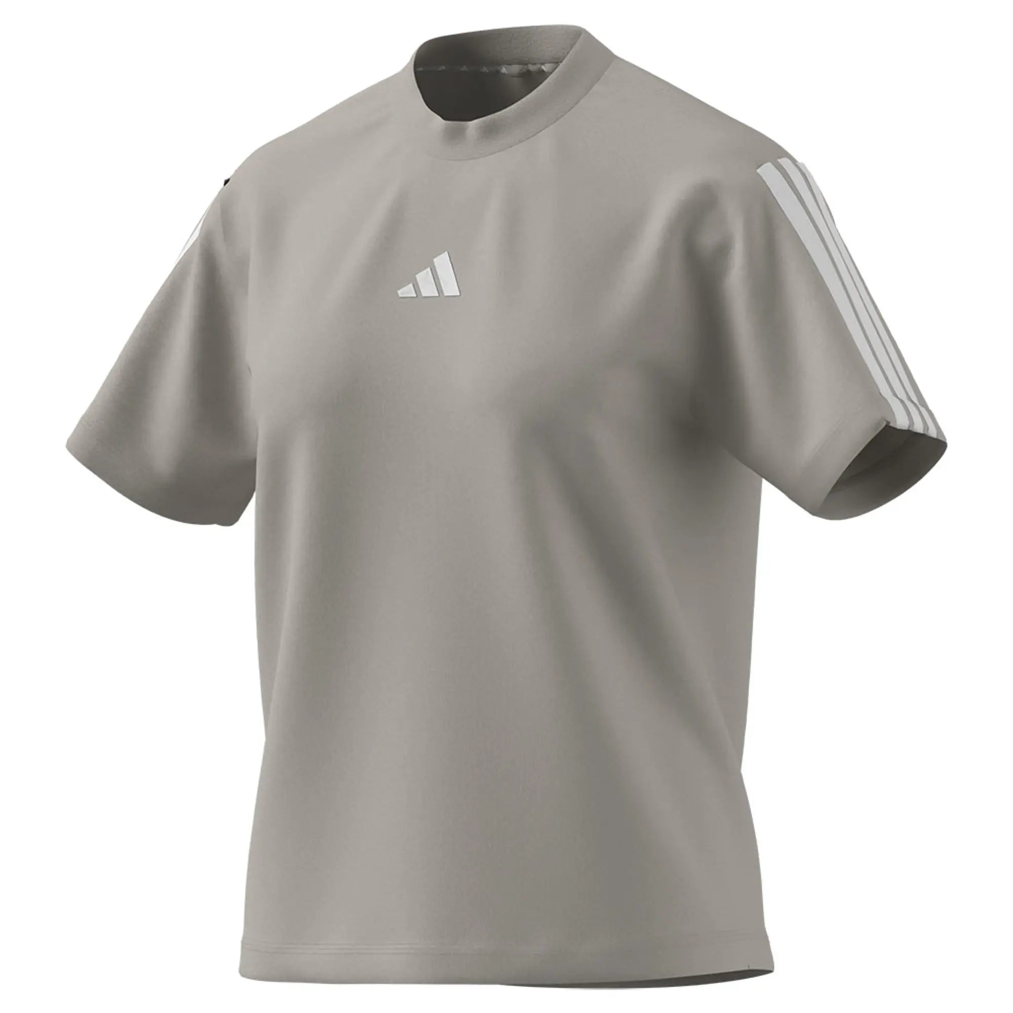 Adidas Essentials 3 Stripes Cotton Short Sleeve T-shirt