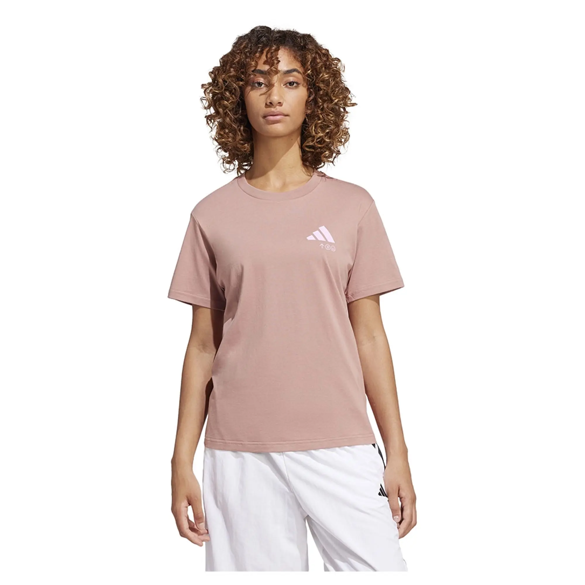 Adidas Lounge Verbiage Graphic Short Sleeve T-shirt