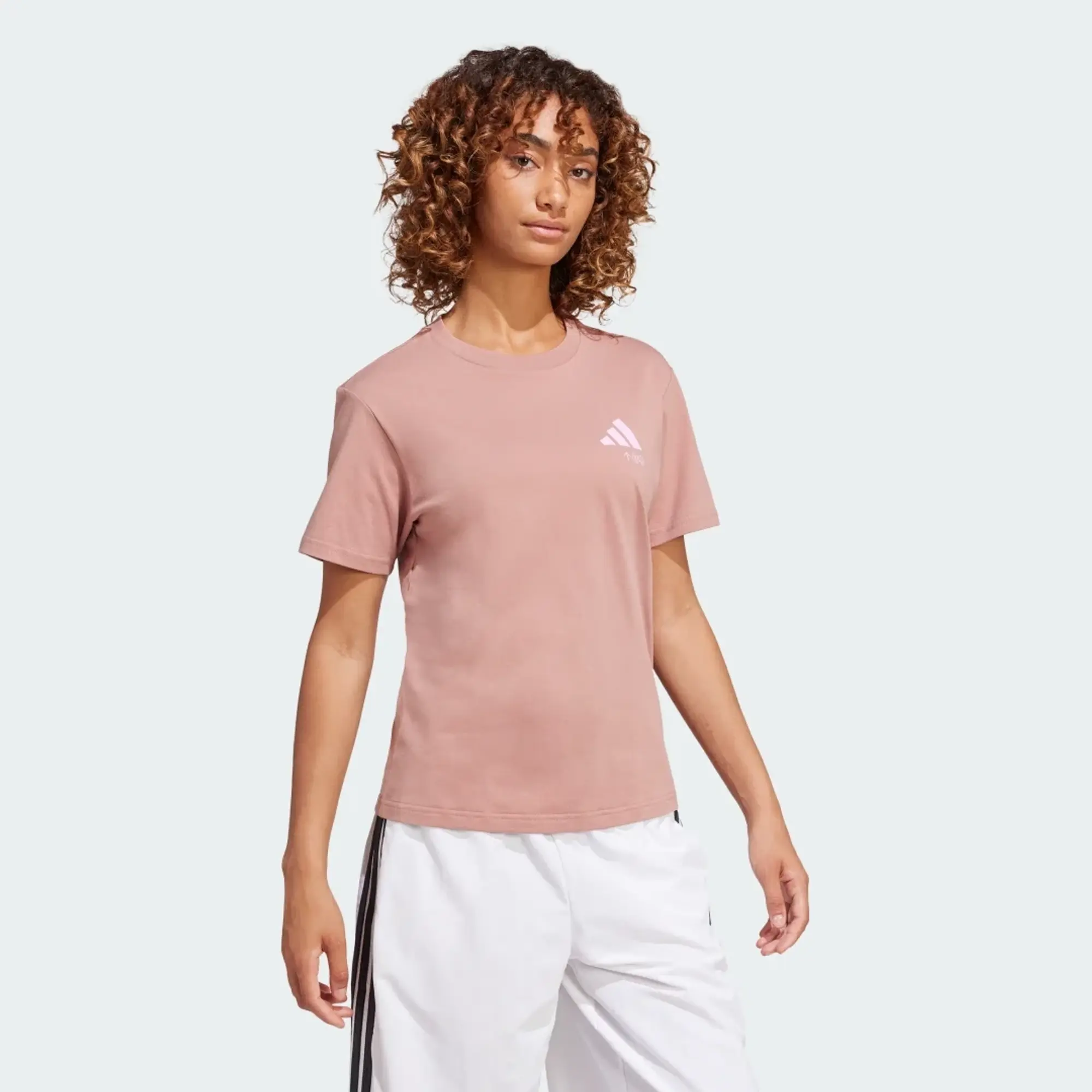 Adidas Lounge Verbiage Graphic Short Sleeve T-shirt