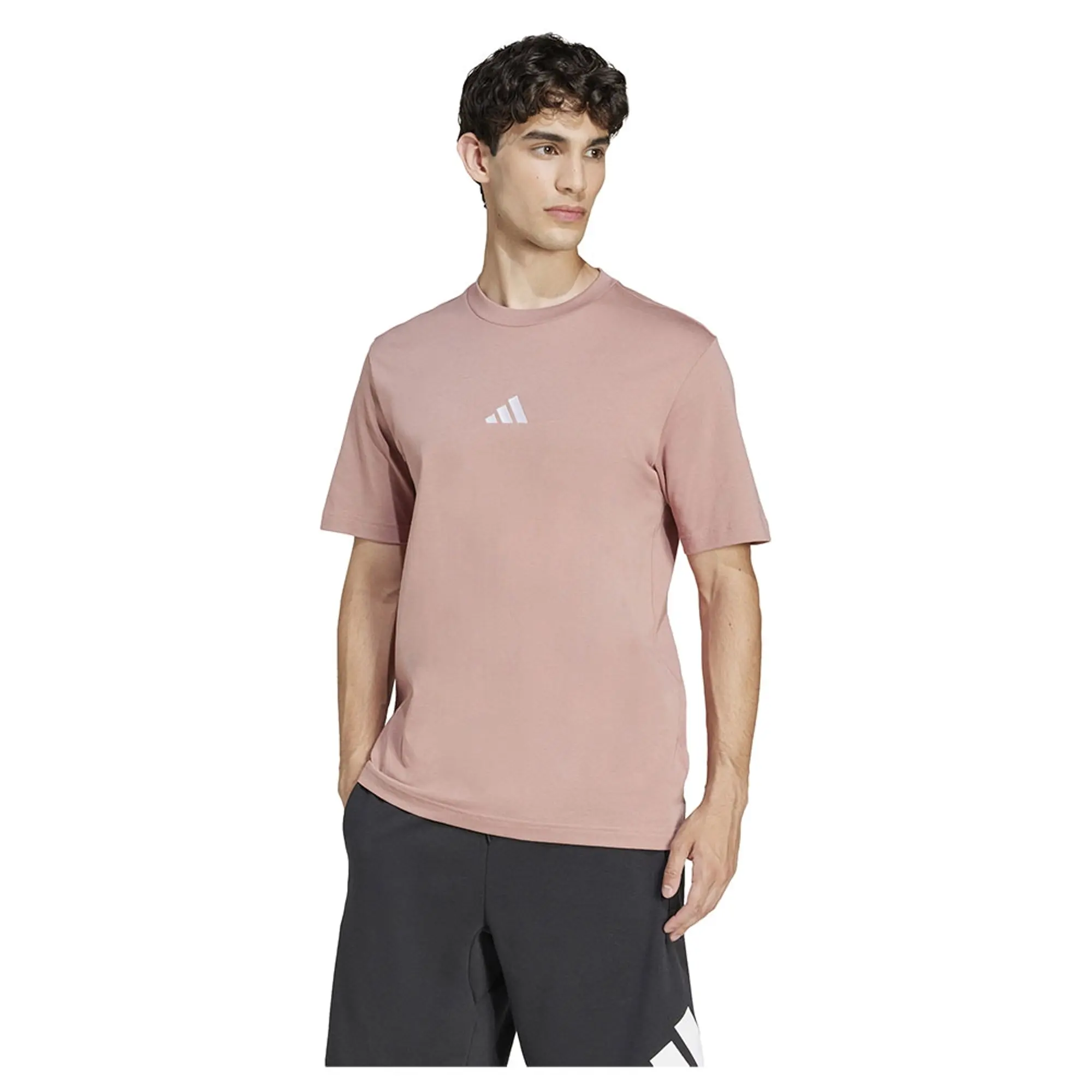 Adidas Essentials Small Logo Single Jersey Short Sleeve T-shirt