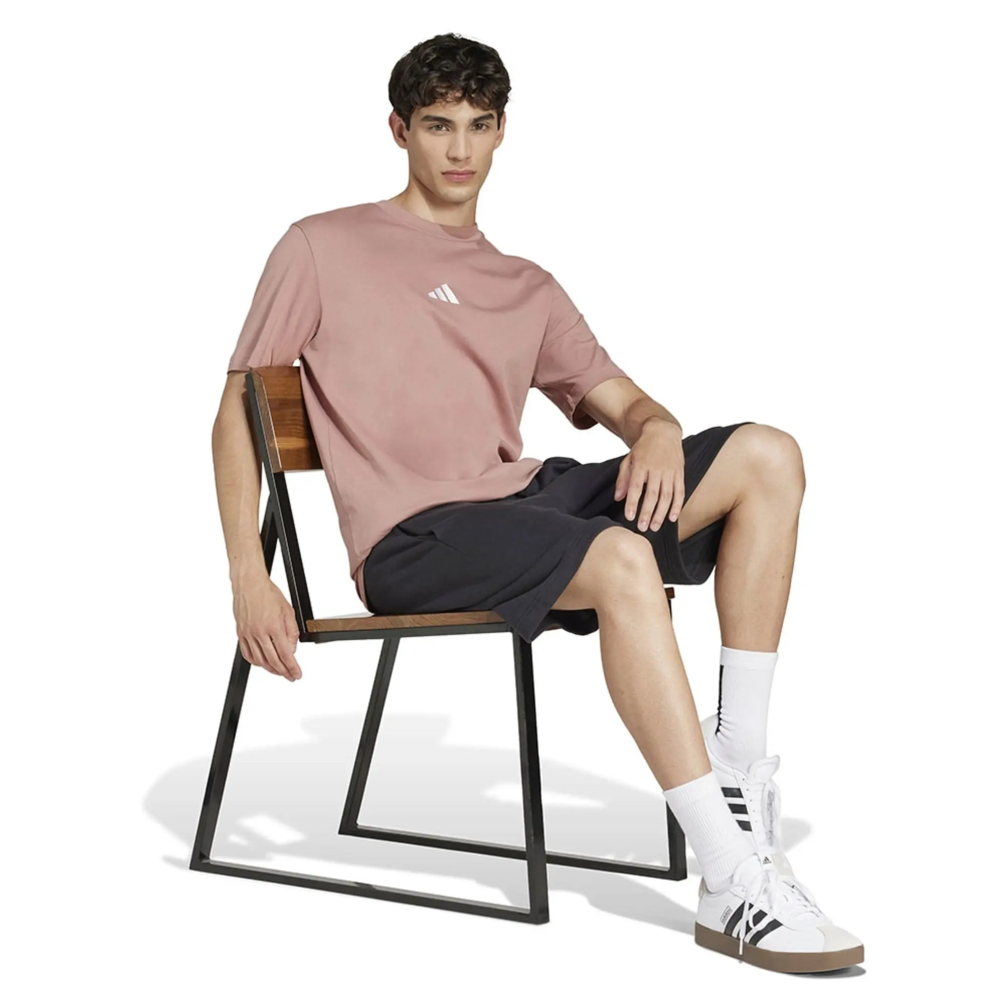 Adidas Essentials Small Logo Single Jersey Short Sleeve T-shirt