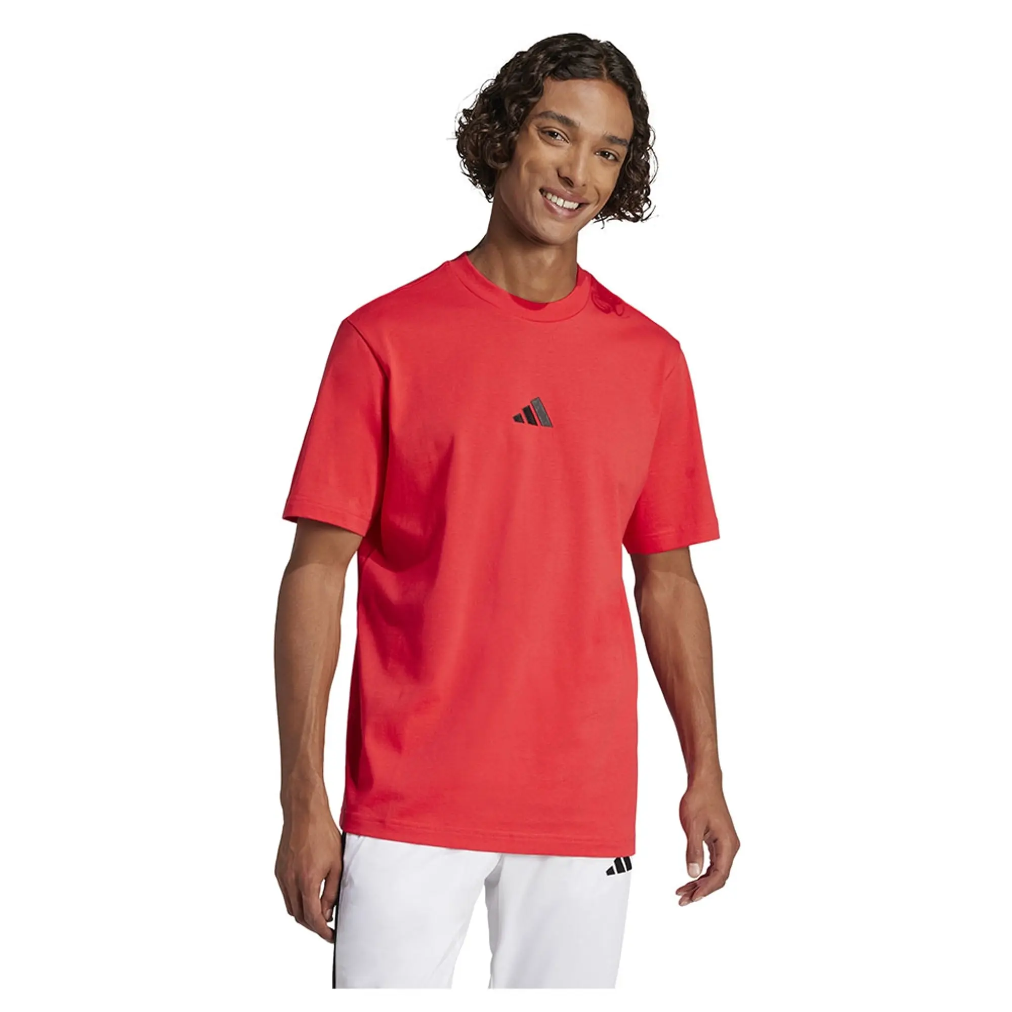 Adidas Essentials Small Logo Single Jersey Short Sleeve T-shirt