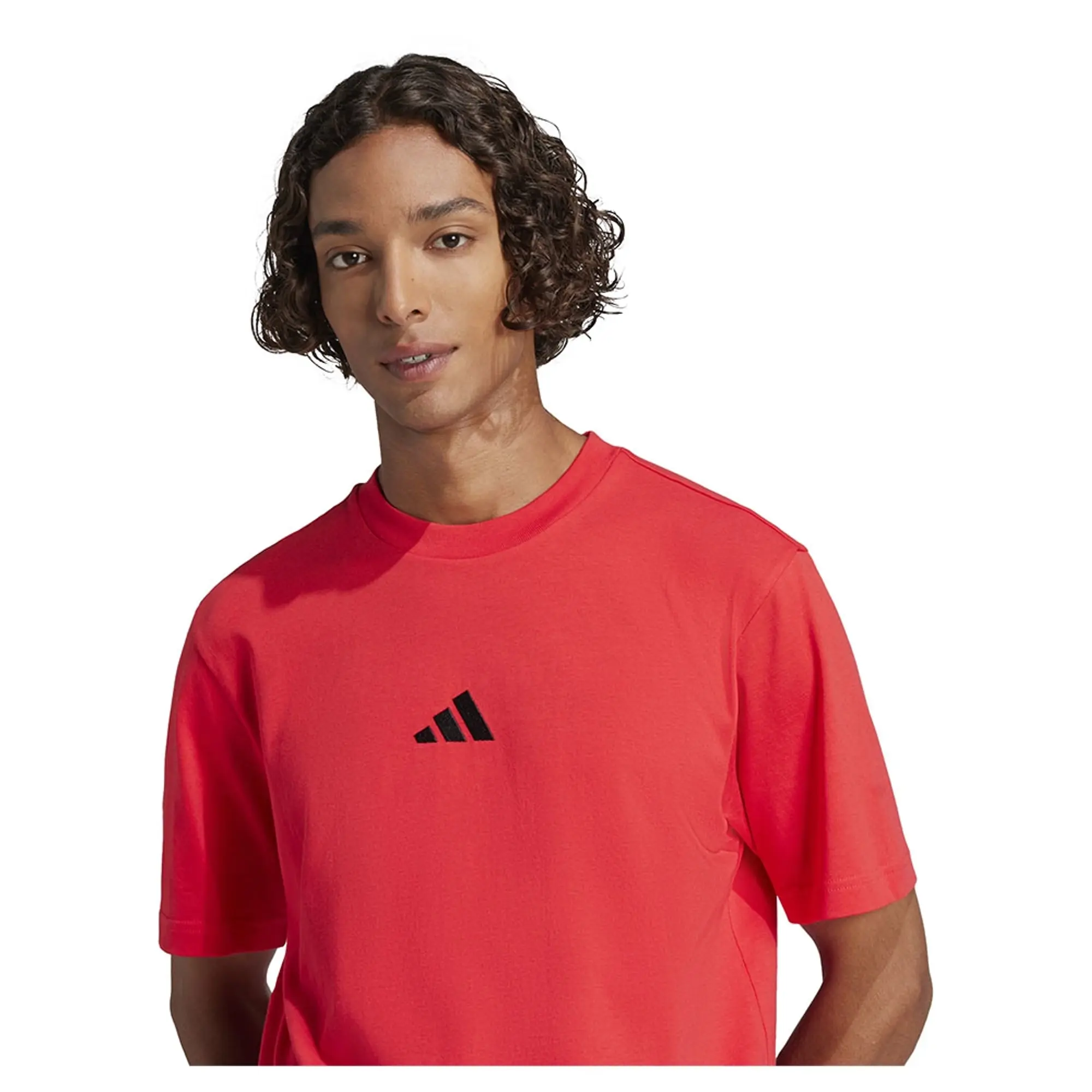 adidas Men's Fitness T-Shirt - Red