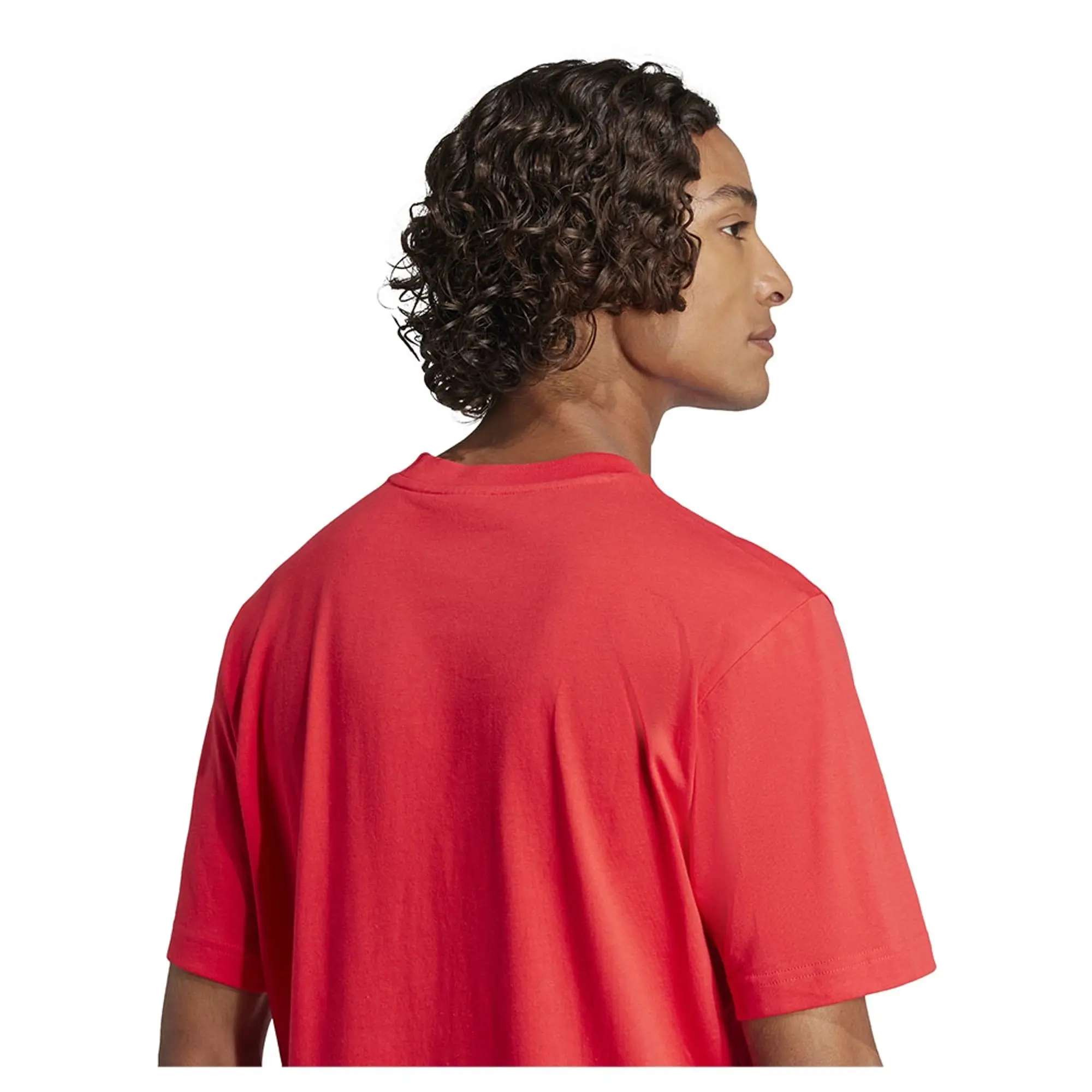 adidas Men's Fitness T-Shirt - Red