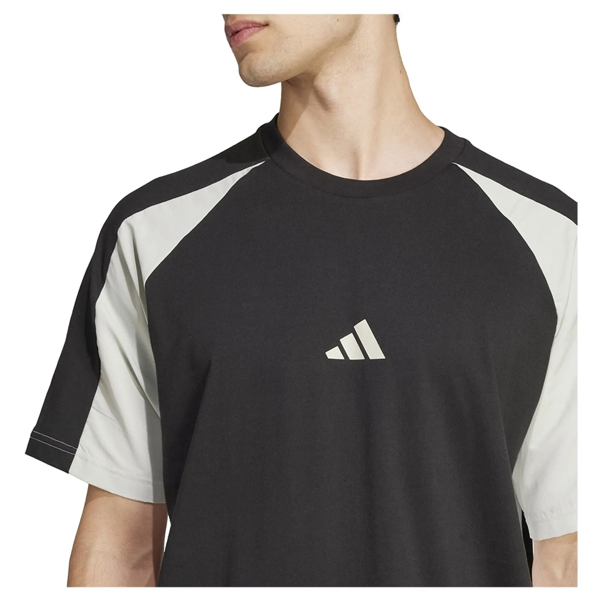 Adidas Seasonal Essentials Colorblock Short Sleeve T-shirt